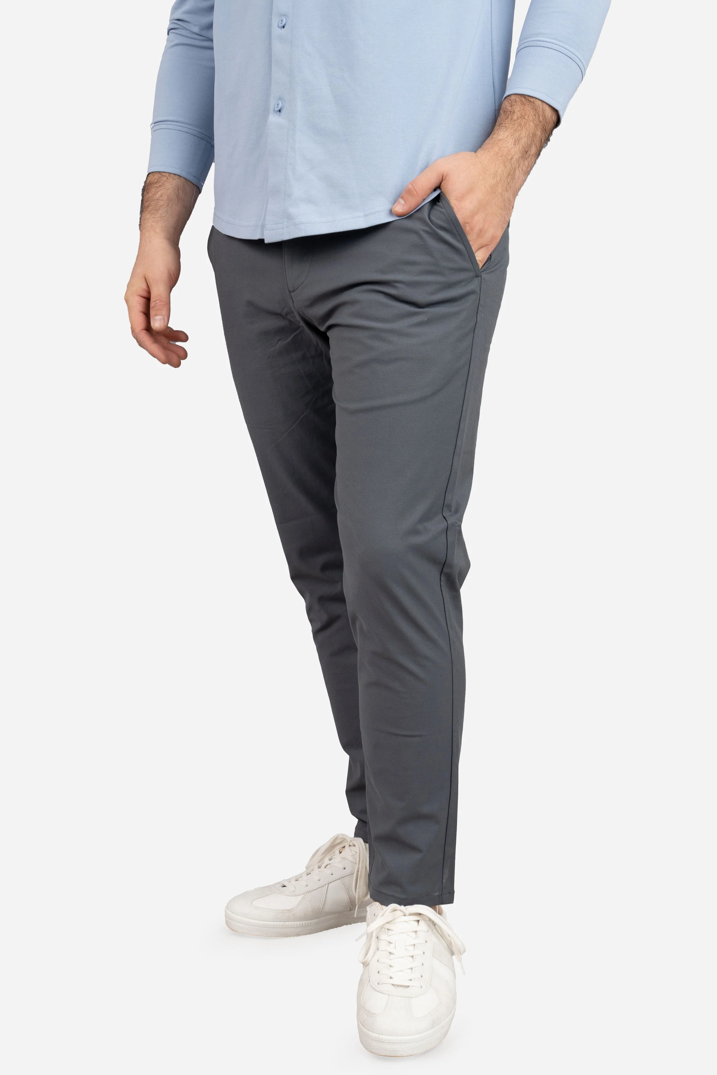 Coda Tech Chino Charcoal - Image 12