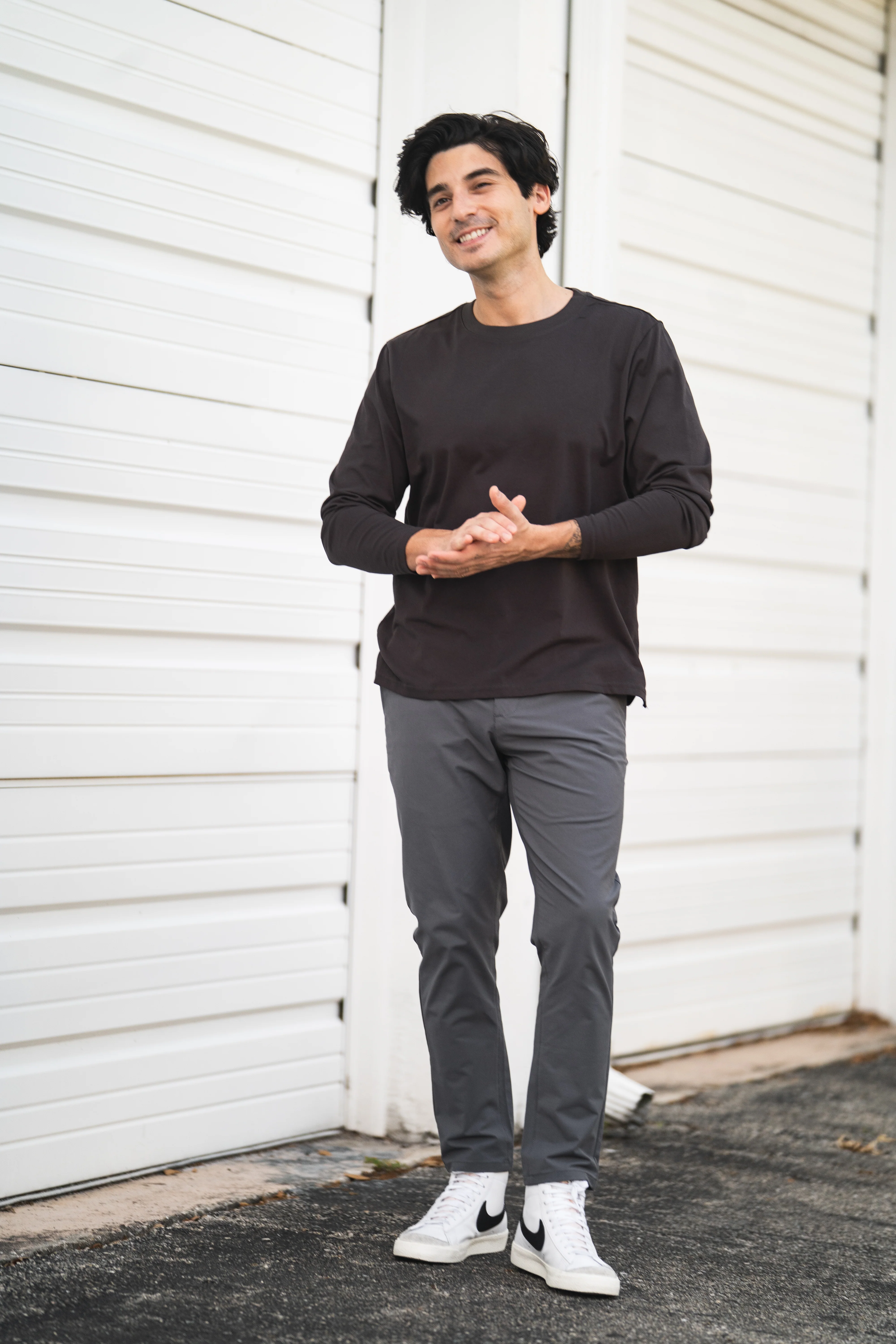 Coda Tech Chino Charcoal - Image 3
