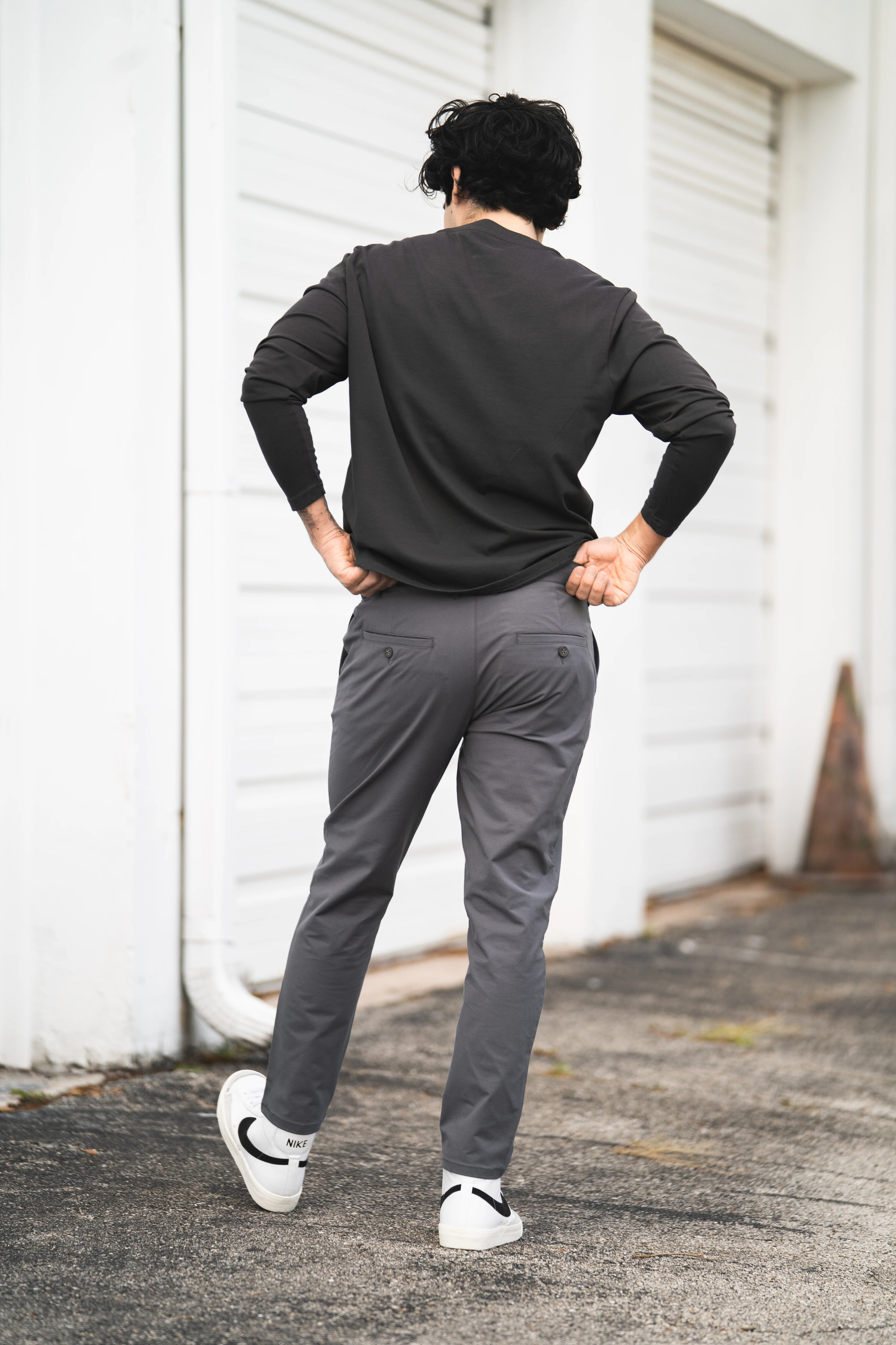 Coda Tech Chino Charcoal - Image 6