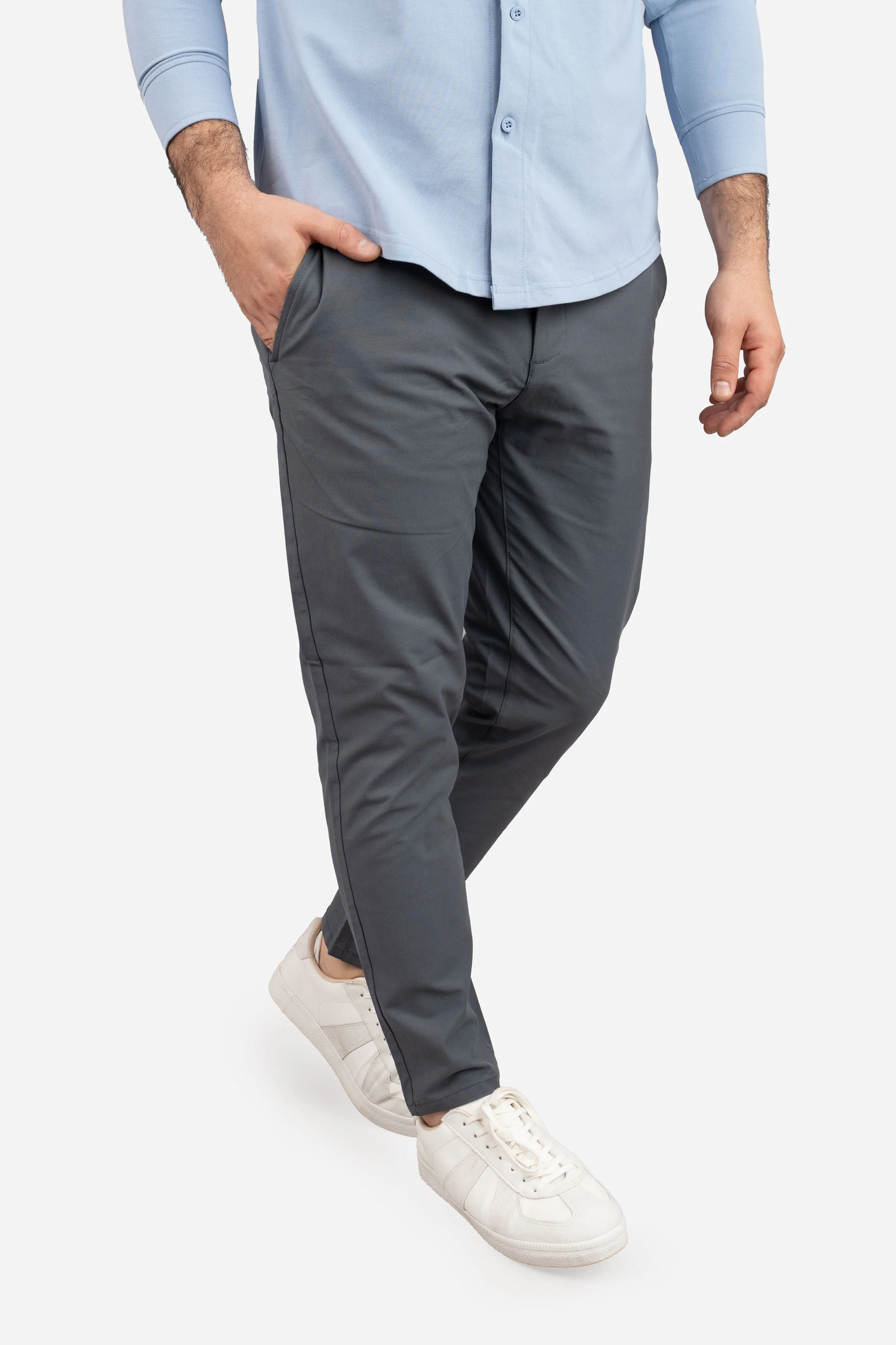 Coda Tech Chino Charcoal - Image 8