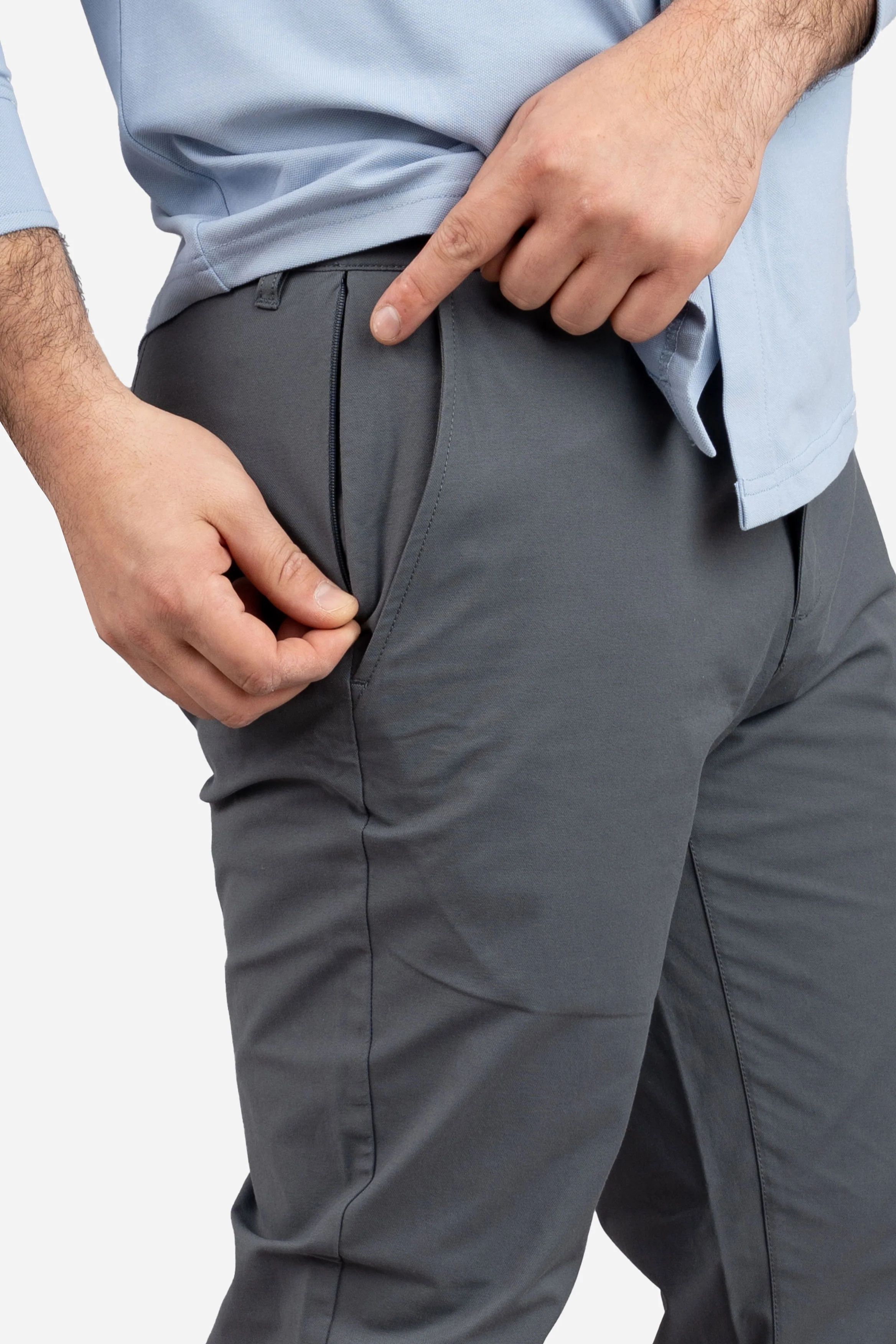 Coda Tech Chino Charcoal - Image 9