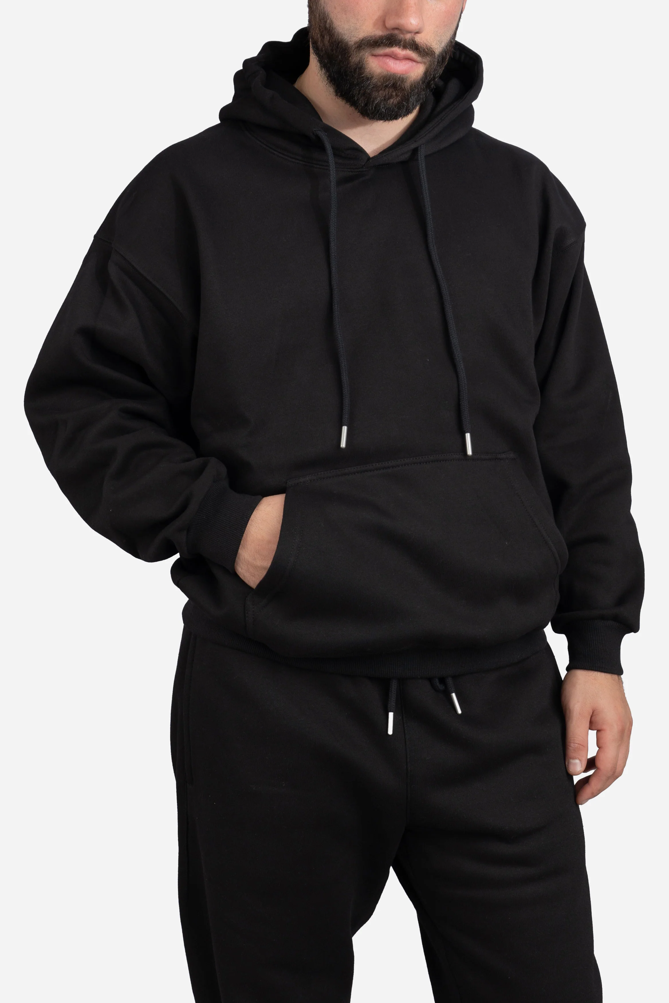 Core Hoodie Black - Image 12