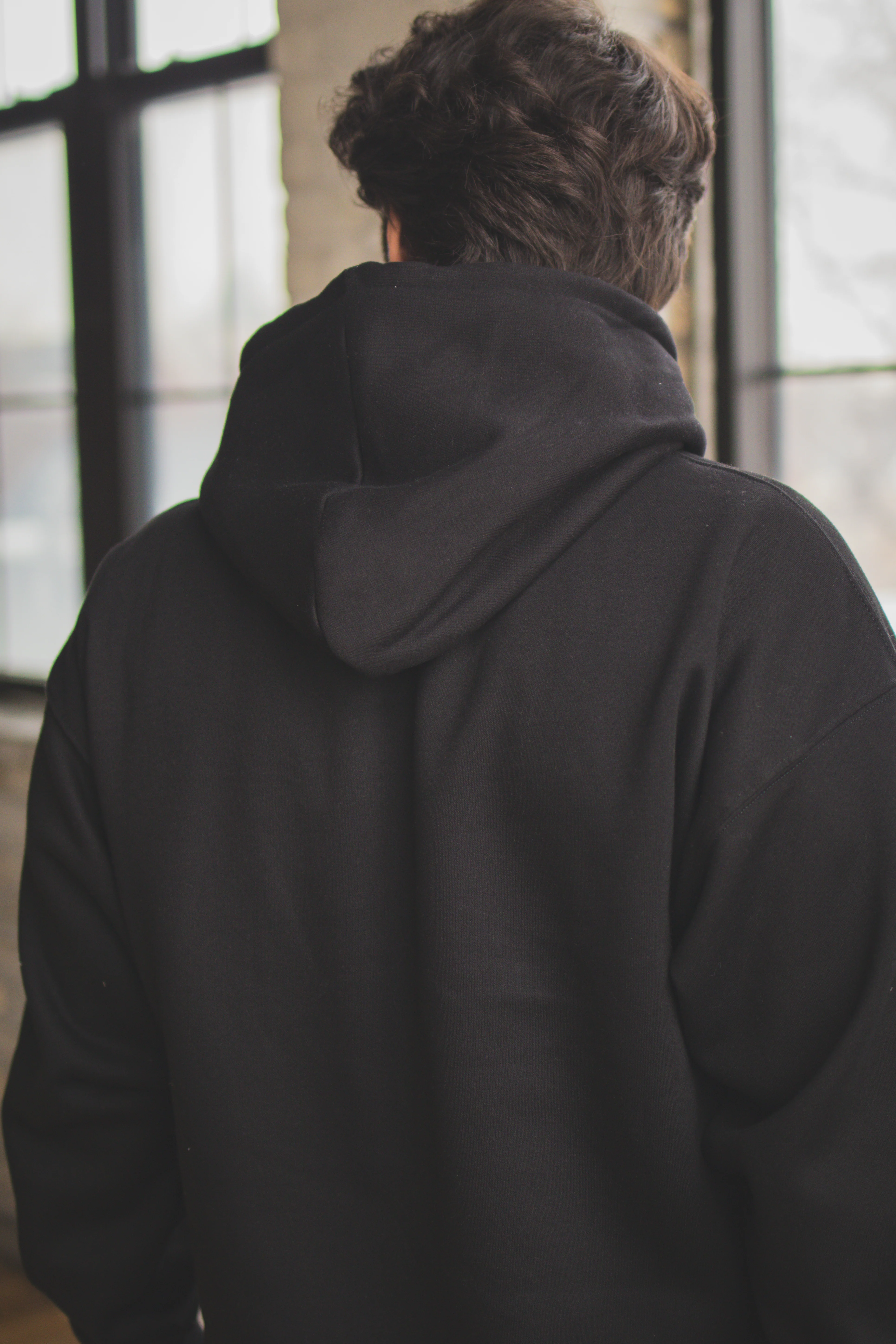 Core Hoodie Black - Image 9