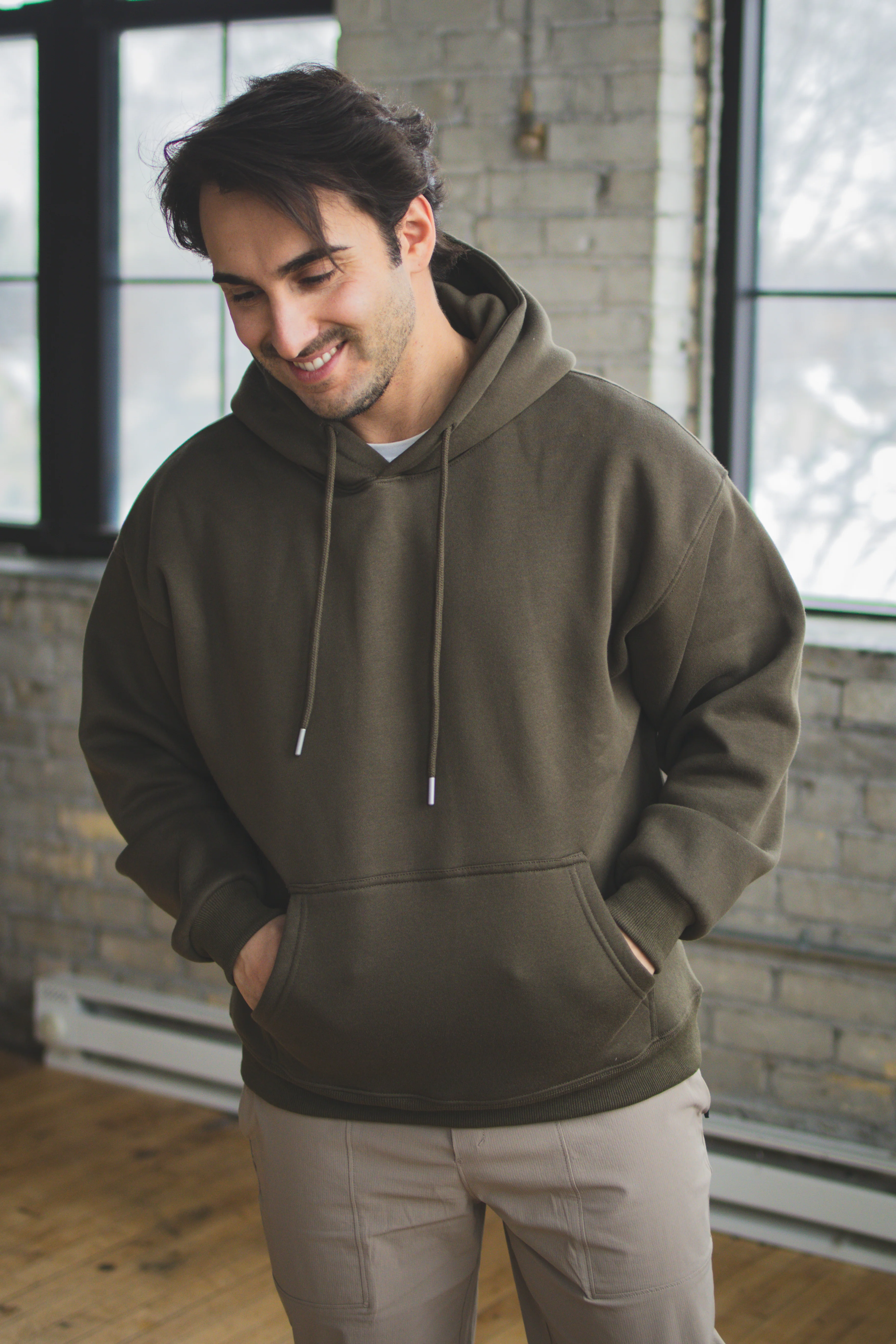 Core Hoodie Moss - Image 4