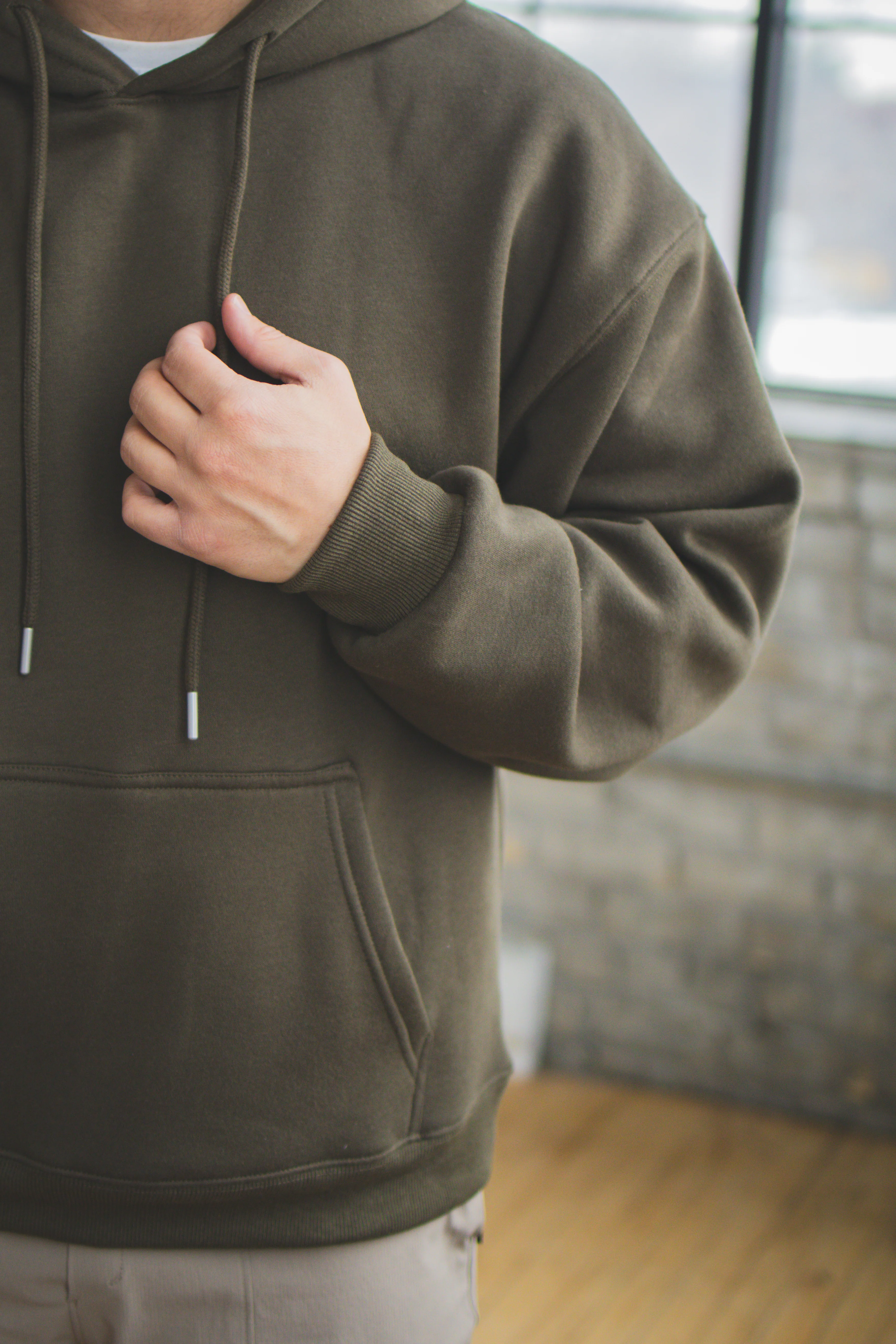 Core Hoodie Moss - Image 6