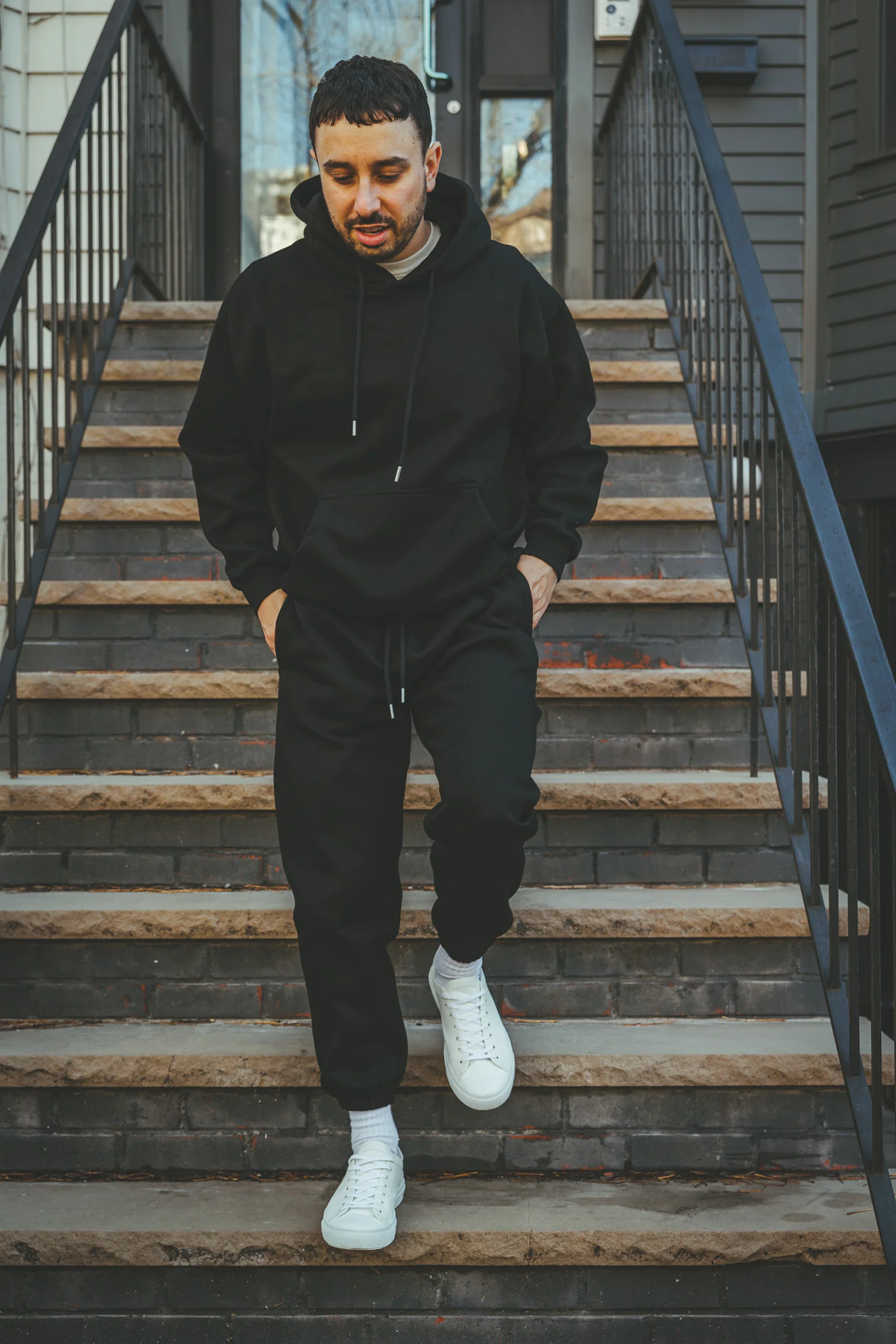 Core Sweatpants Black - Image 4
