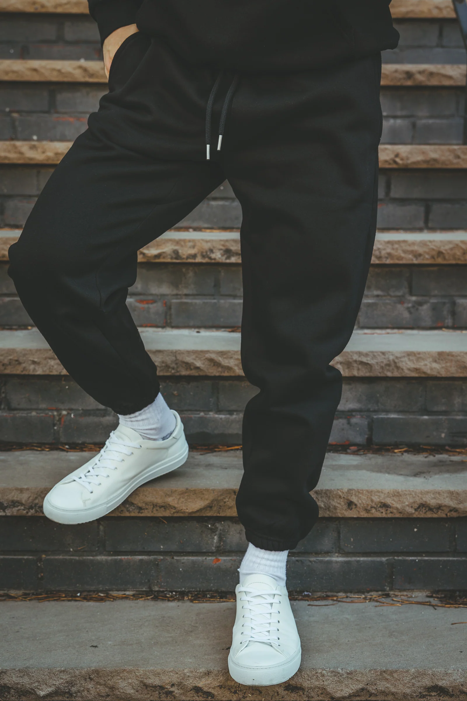 Core Sweatpants Black - Image 5