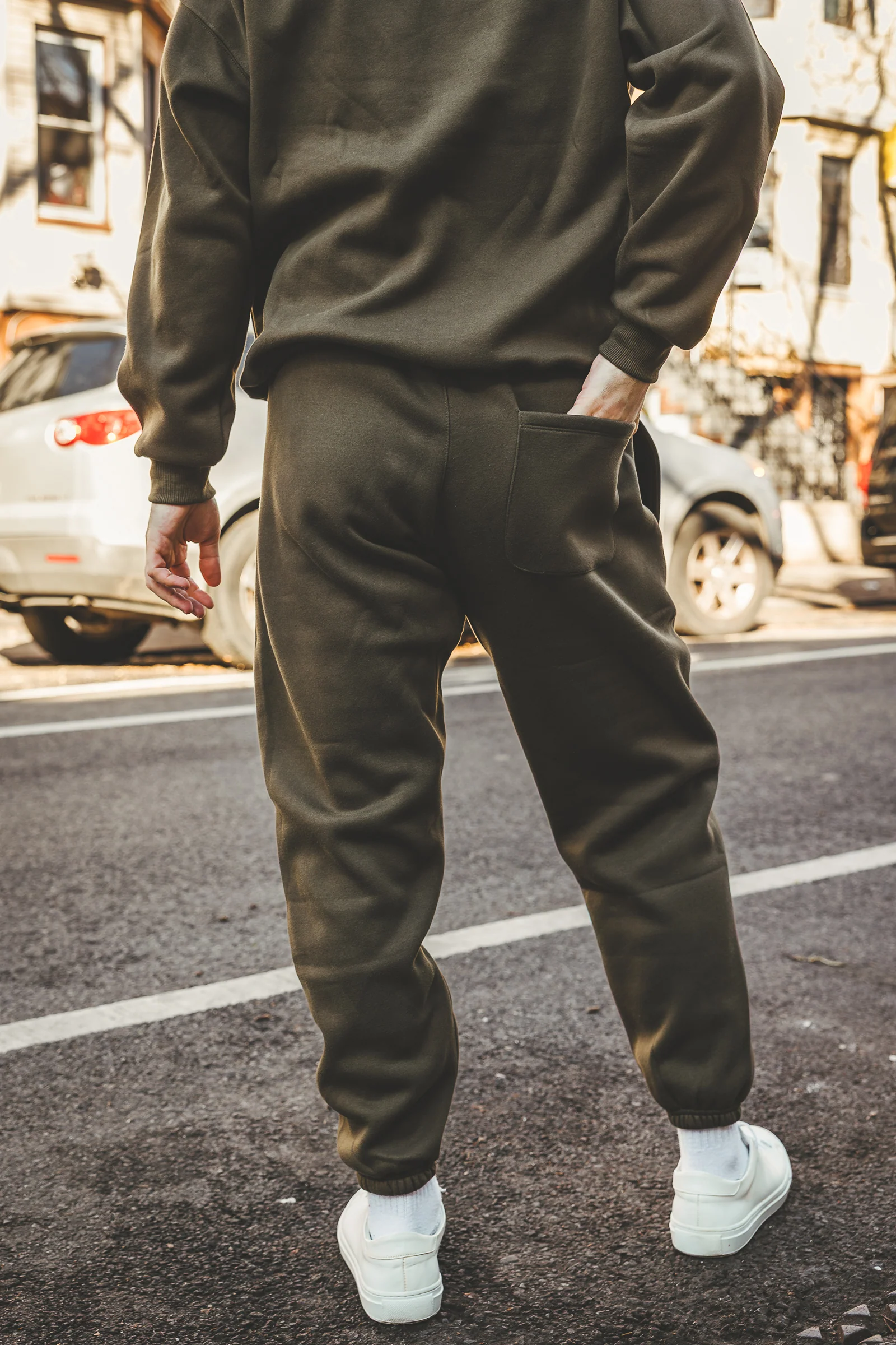 Core Sweatpants Moss - Image 3