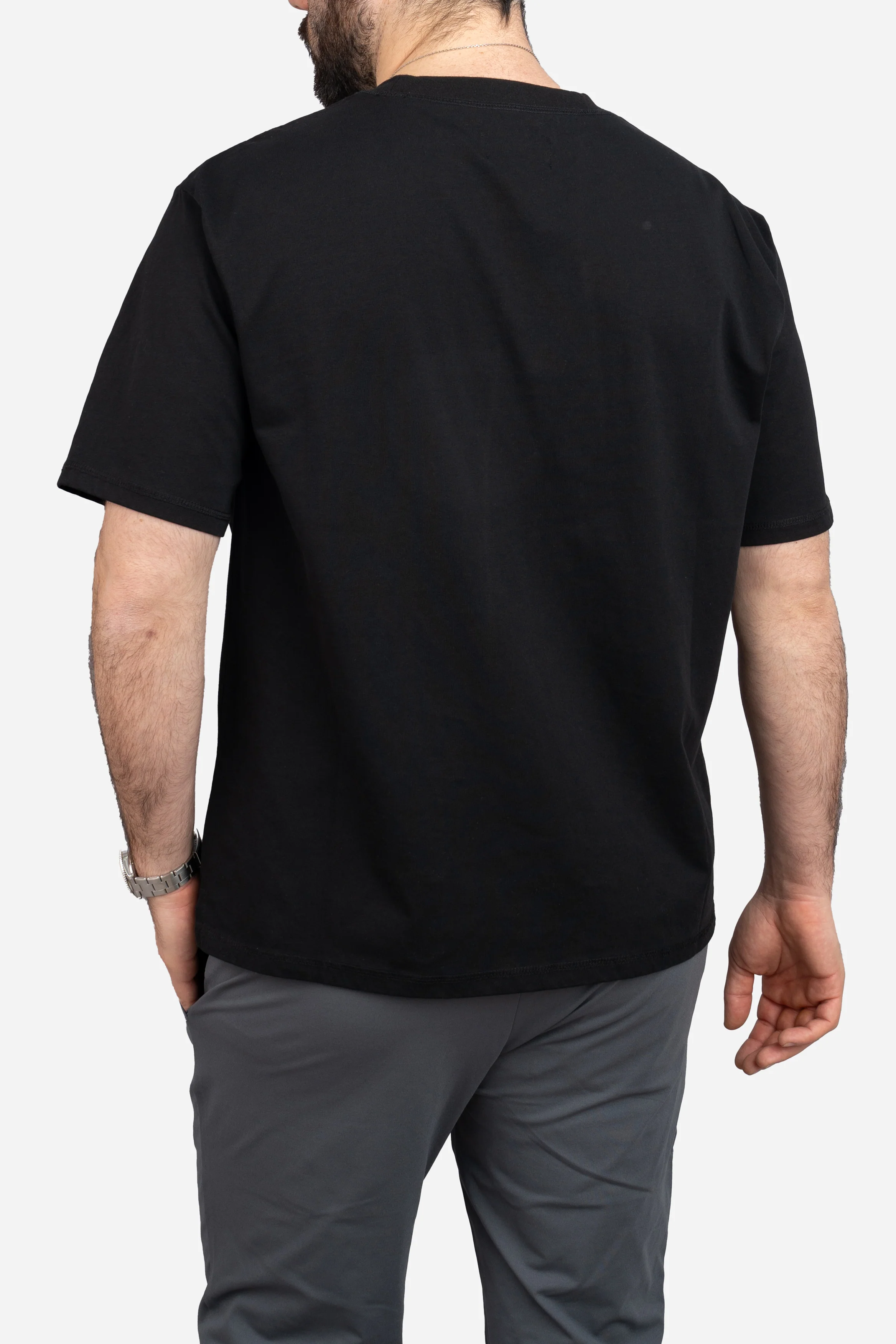 Core T-Shirt Loose Fit Black - Image 3