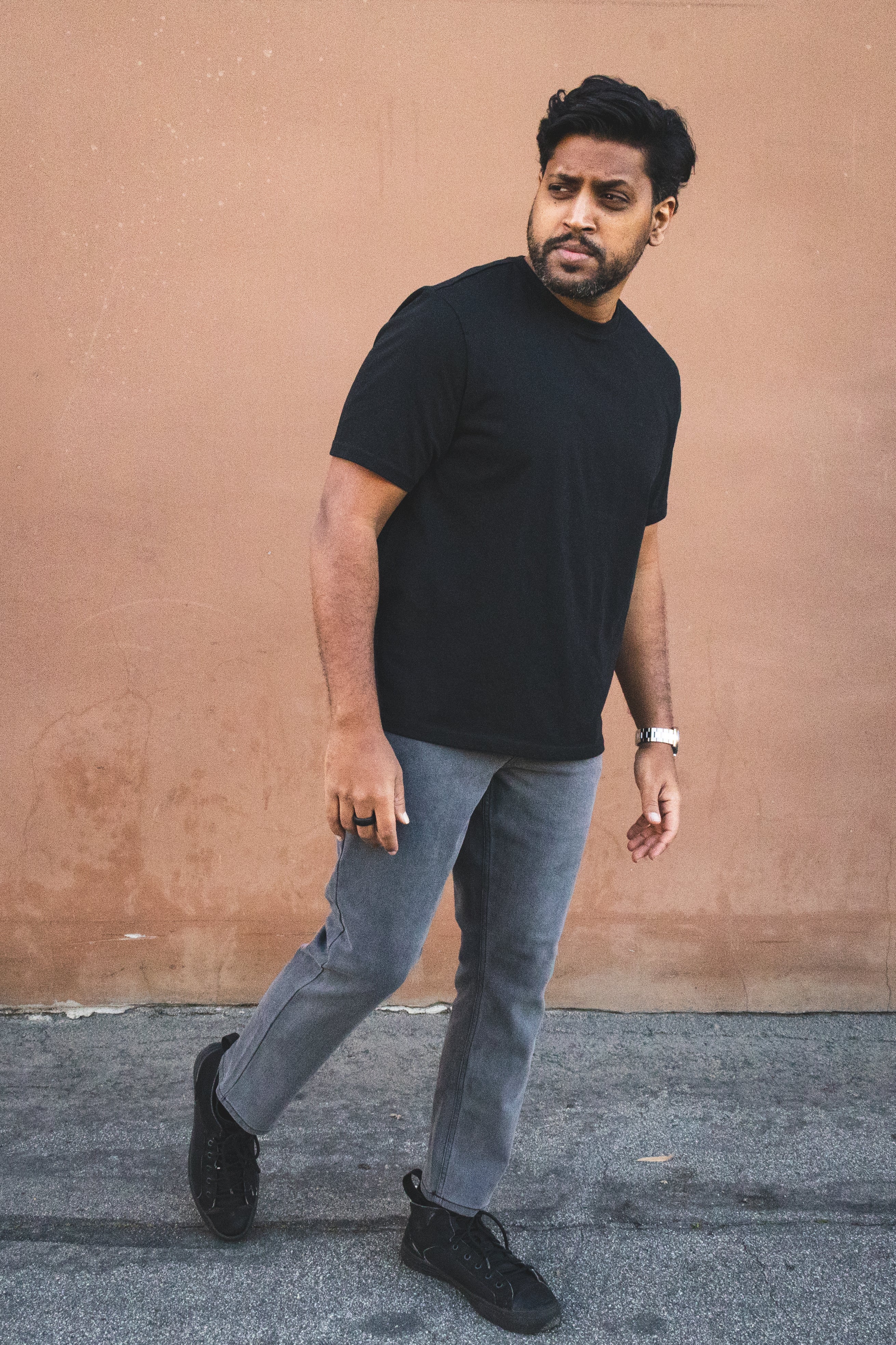 Core T-Shirt Regular Fit Black - Image 5