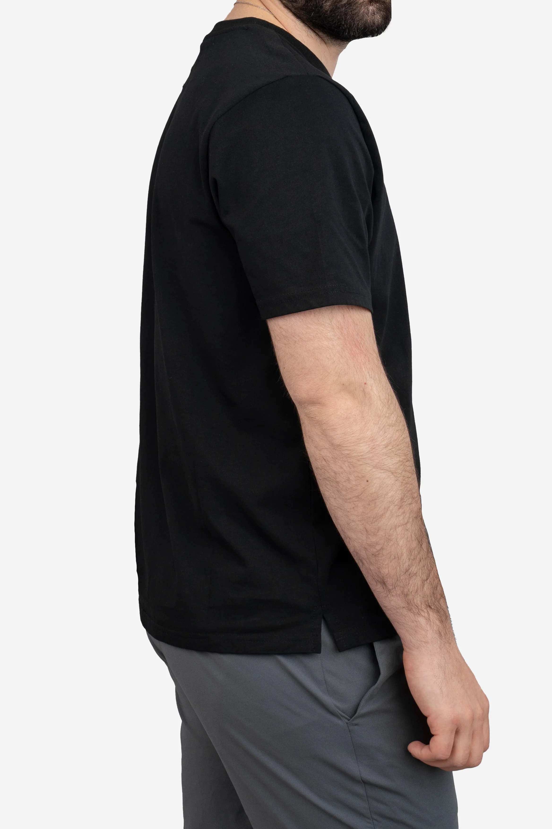 Core T-Shirt Regular Fit Black - Image 8