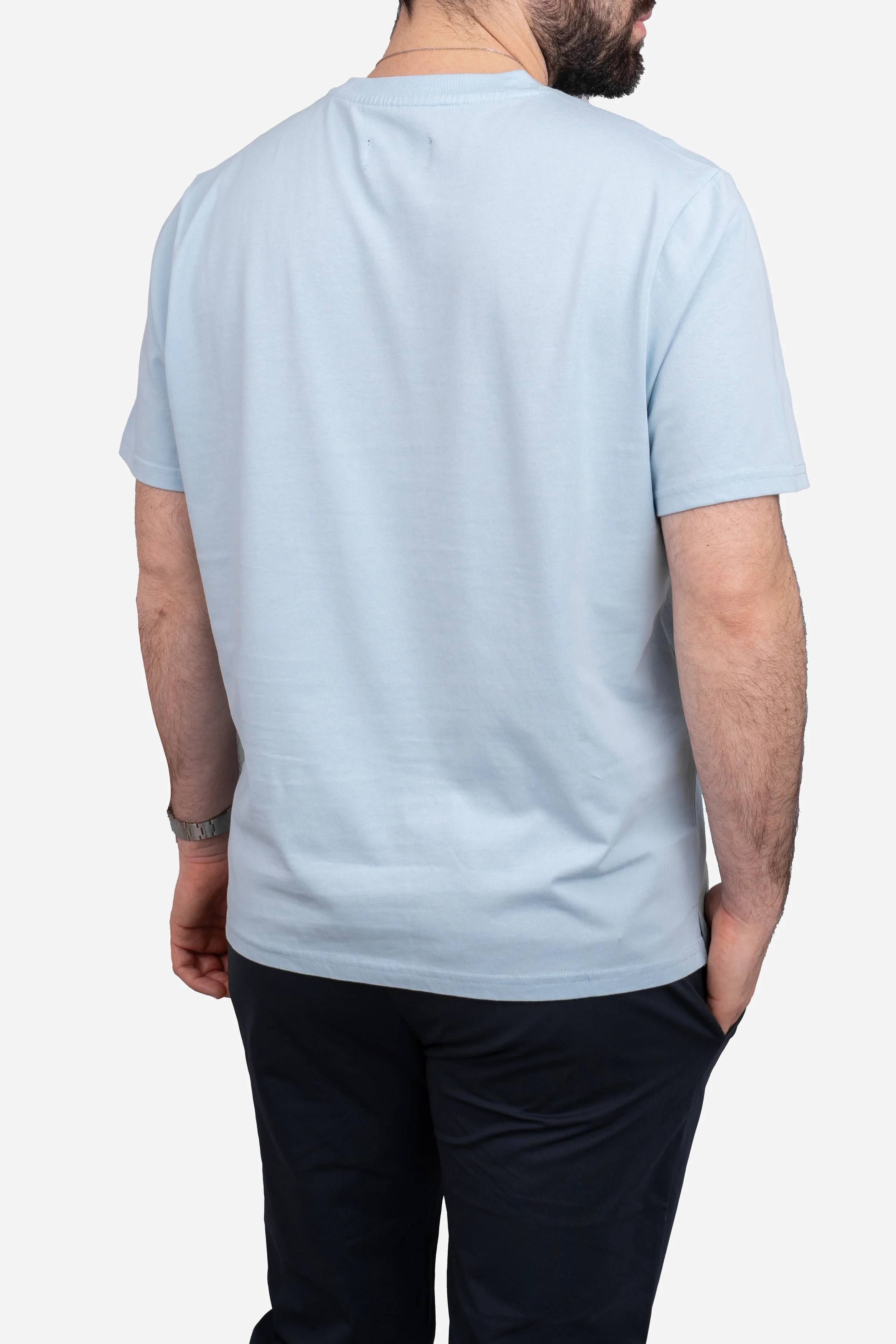 Core T-Shirt Regular Fit Light Blue - Image 6