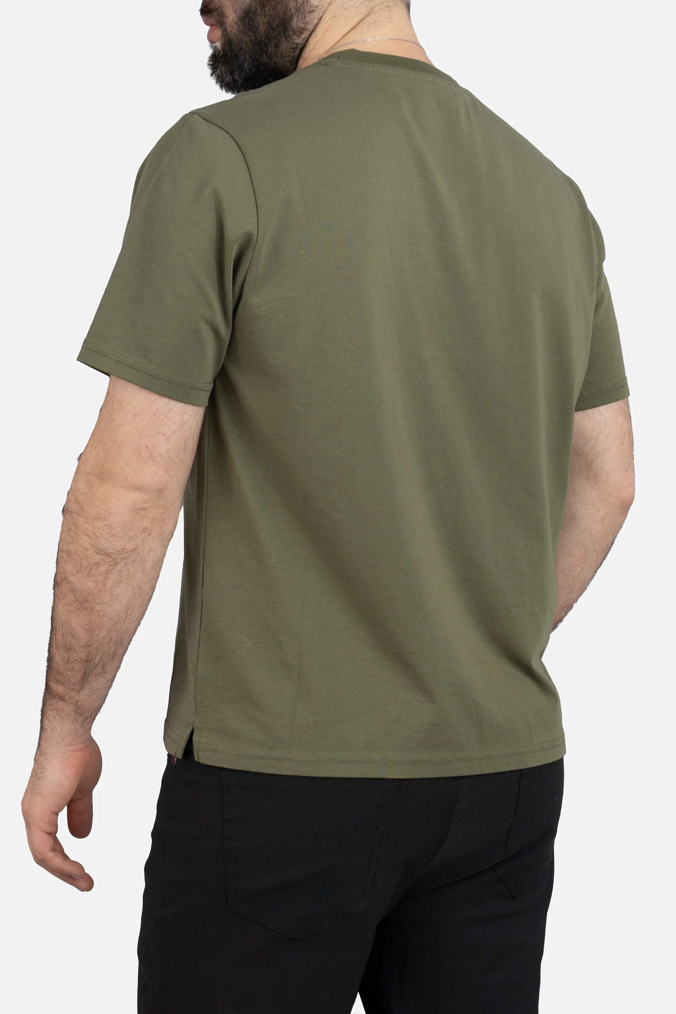 Core T-Shirt Regular Fit Olive - Image 5
