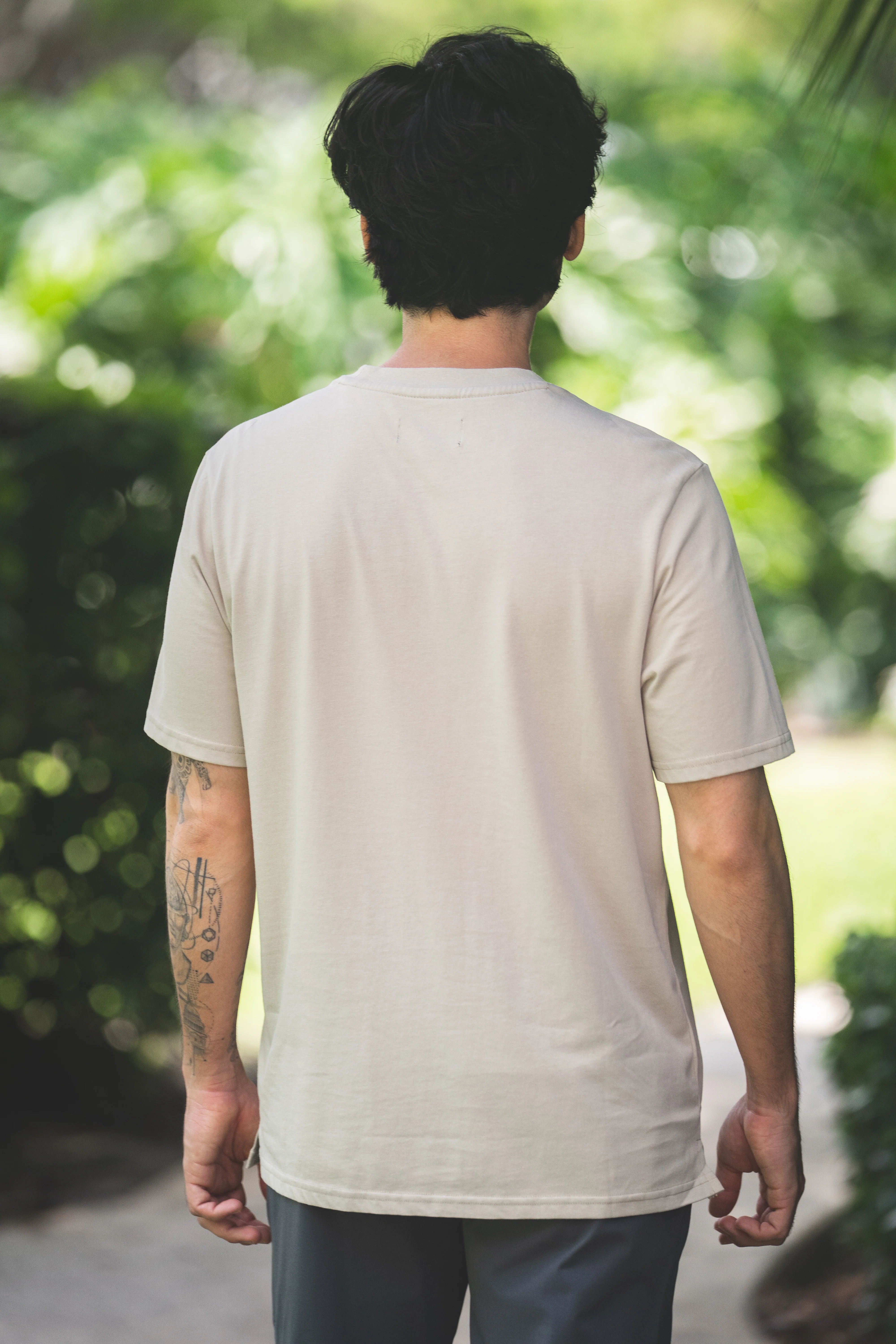 Core T-Shirt Regular Fit Stone - Image 3