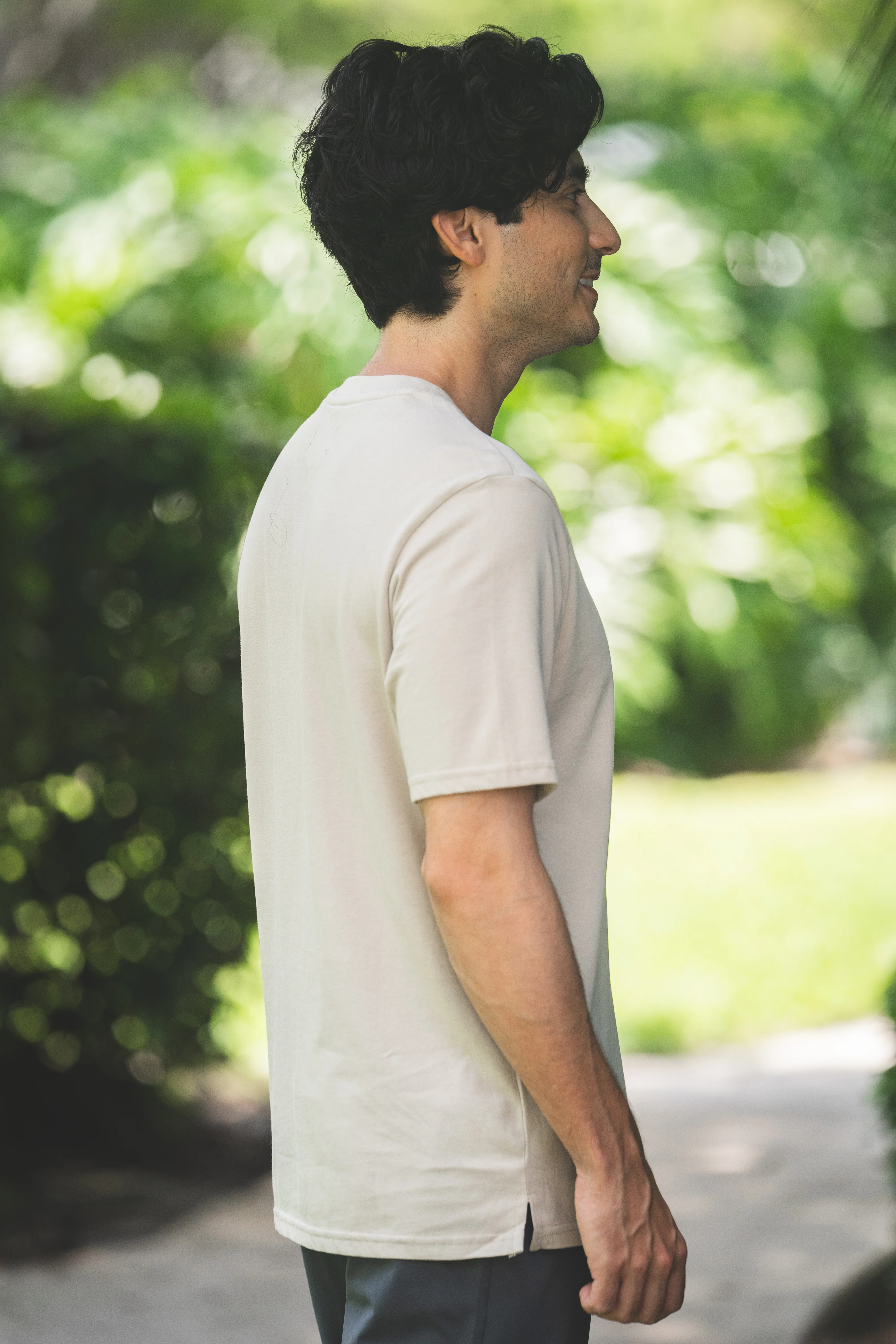 Core T-Shirt Regular Fit Stone - Image 4