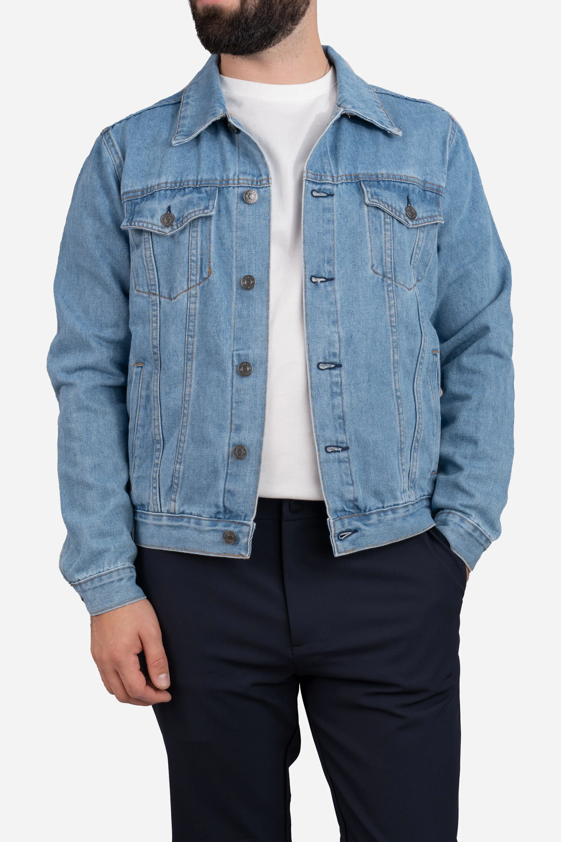Denim Jacket Light Wash - Image 10