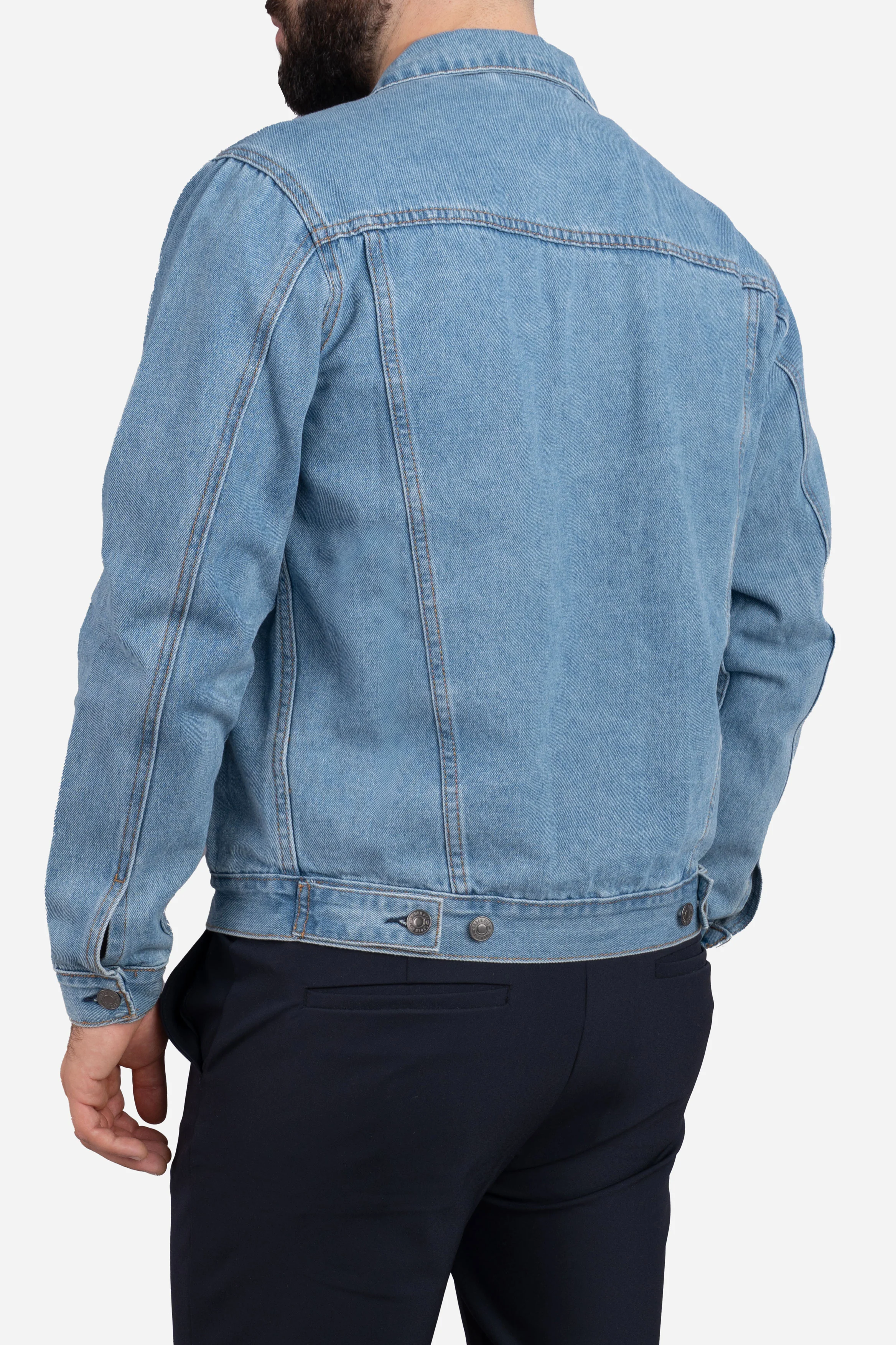 Denim Jacket Light Wash - Image 11