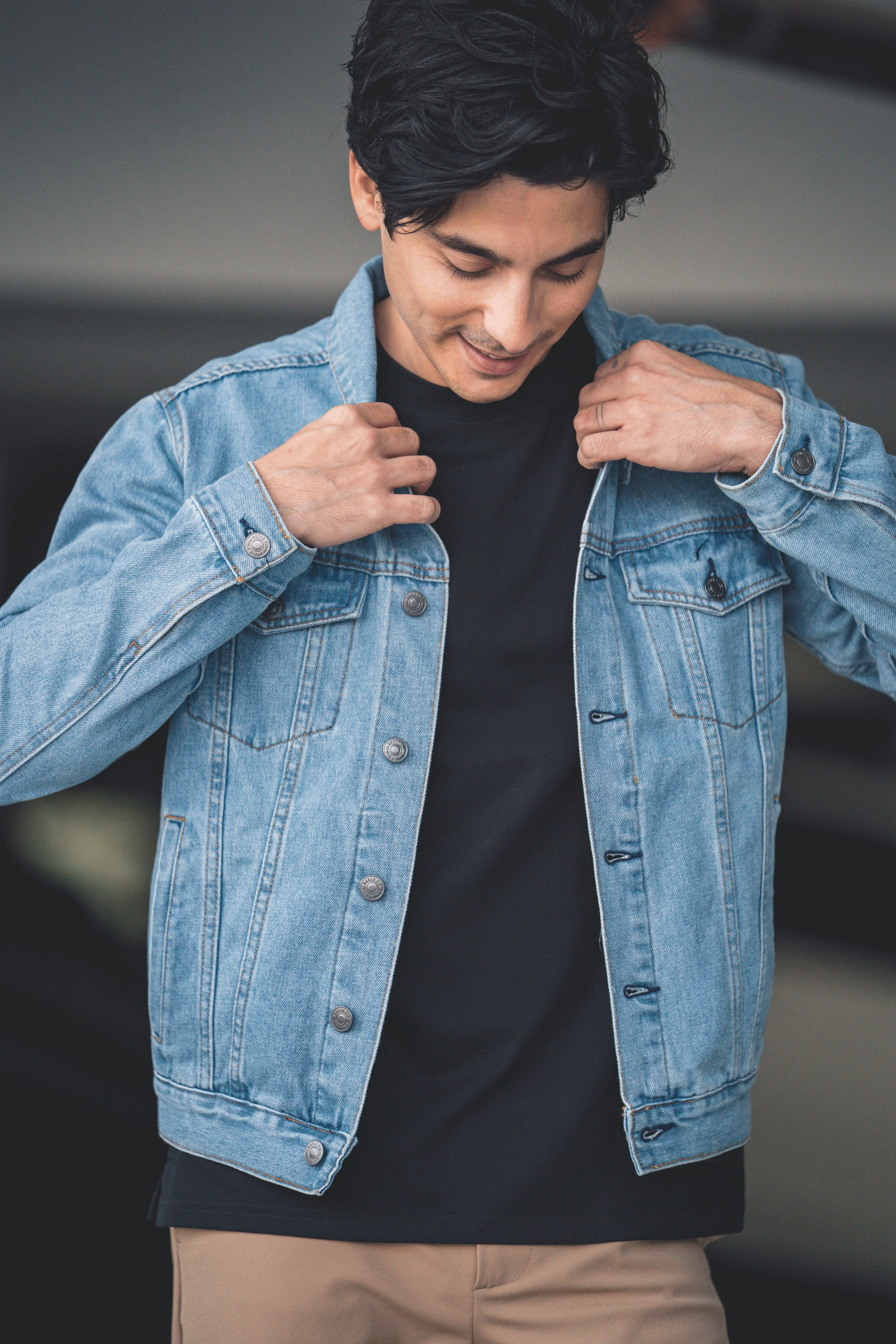 Denim Jacket Light Wash - Image 3