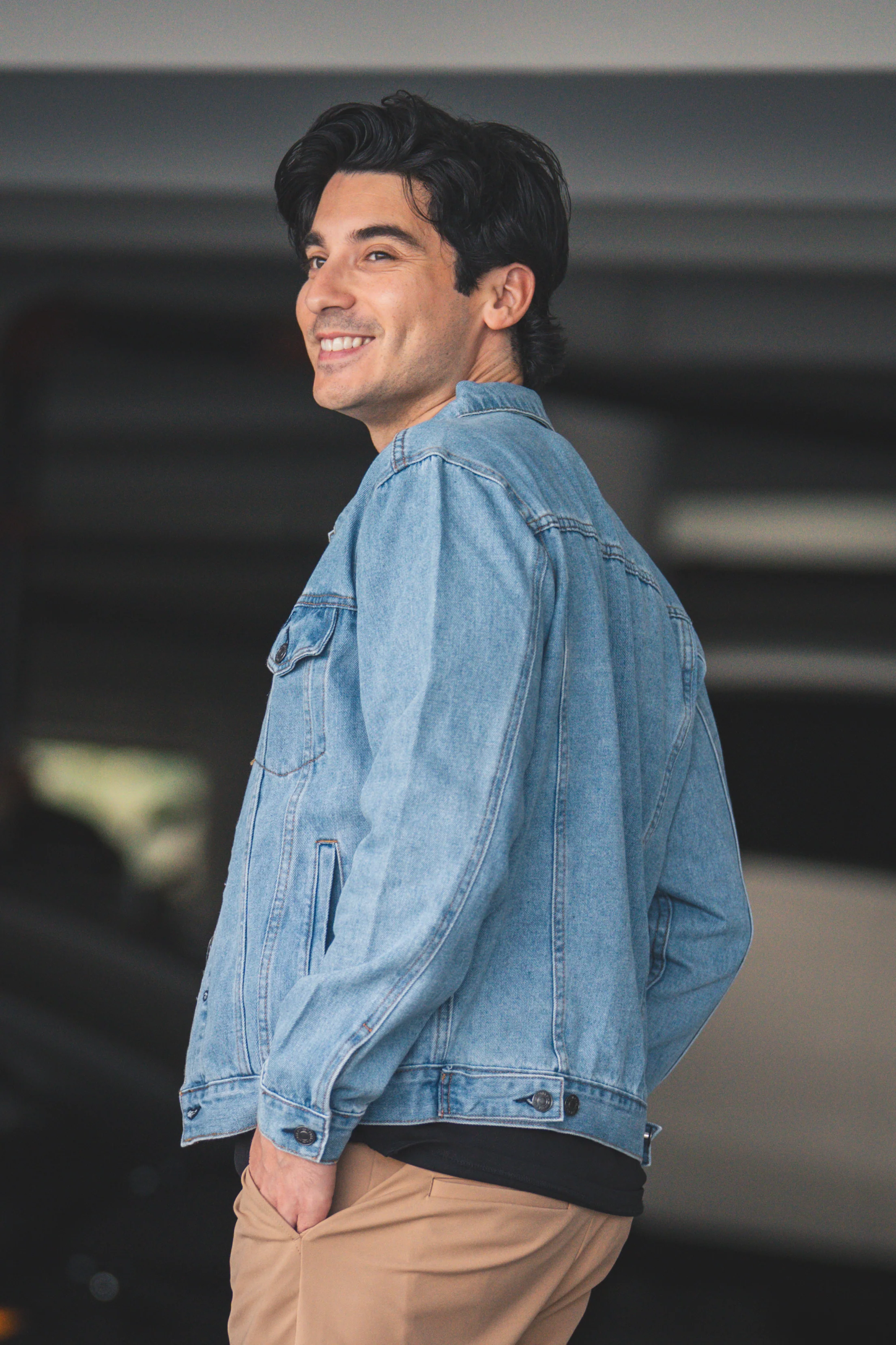 Denim Jacket Light Wash - Image 7