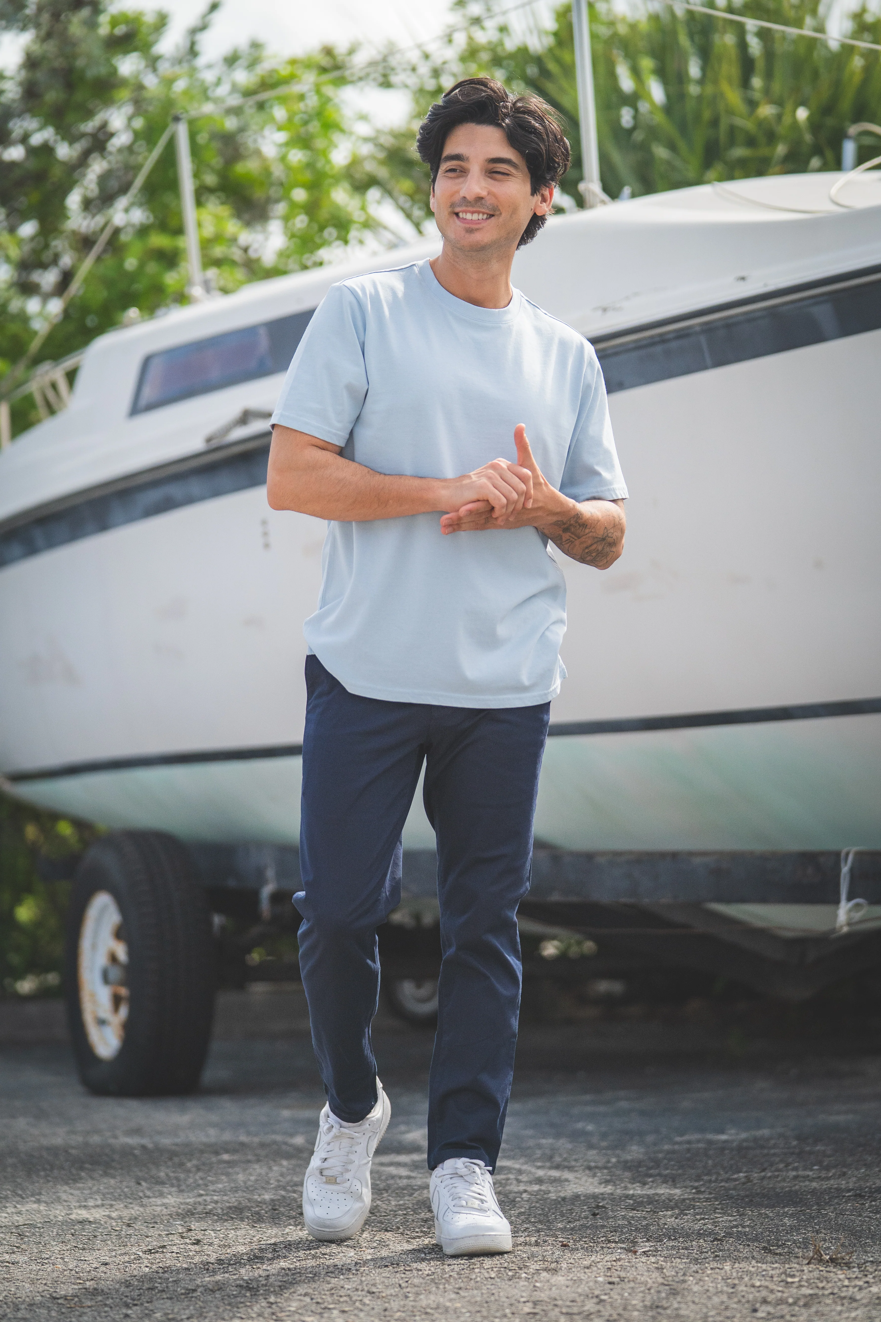 Extra Stretch Chino Navy - Image 3