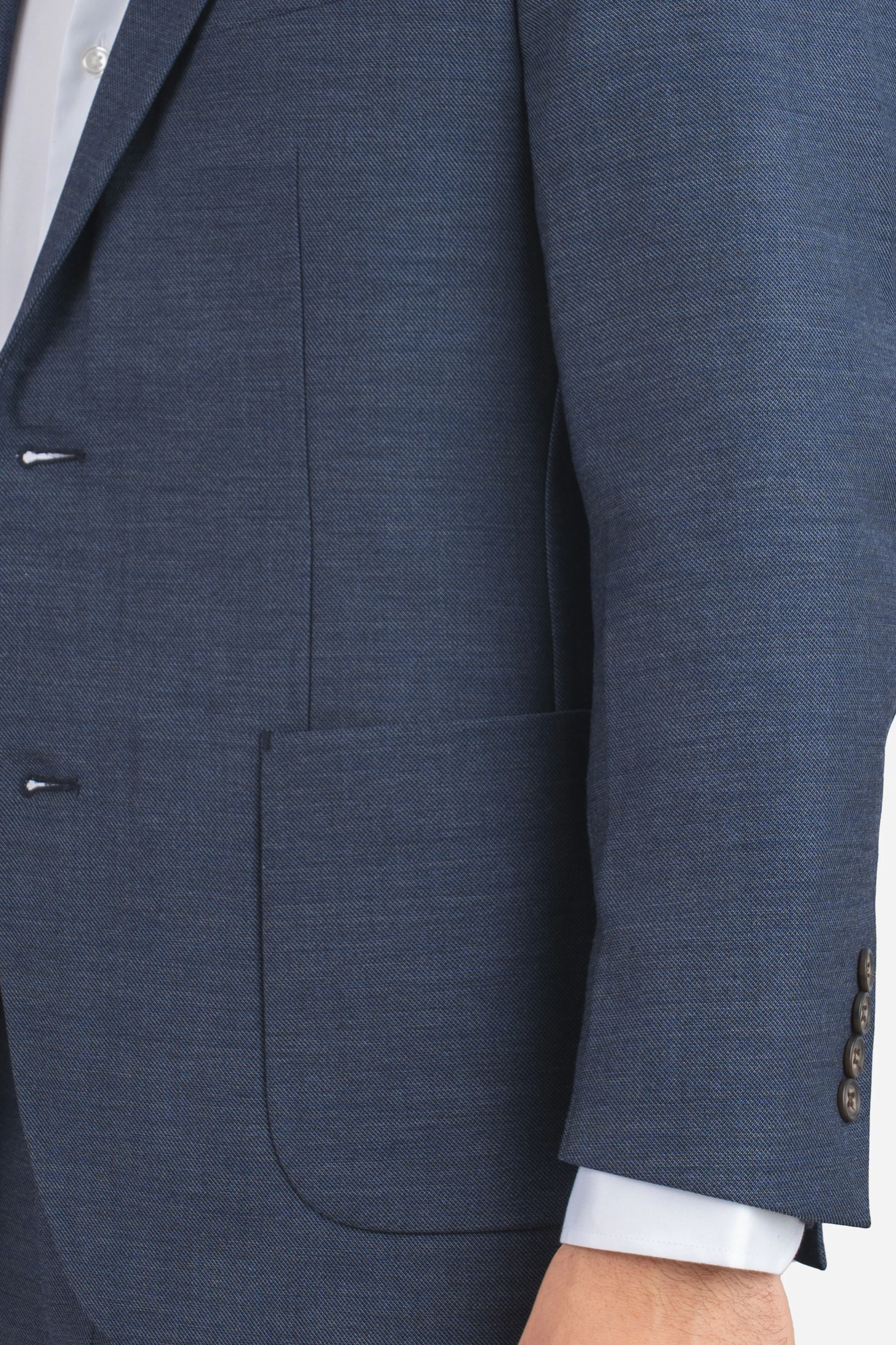 FlexPro Suit Jacket Blue - Image 3