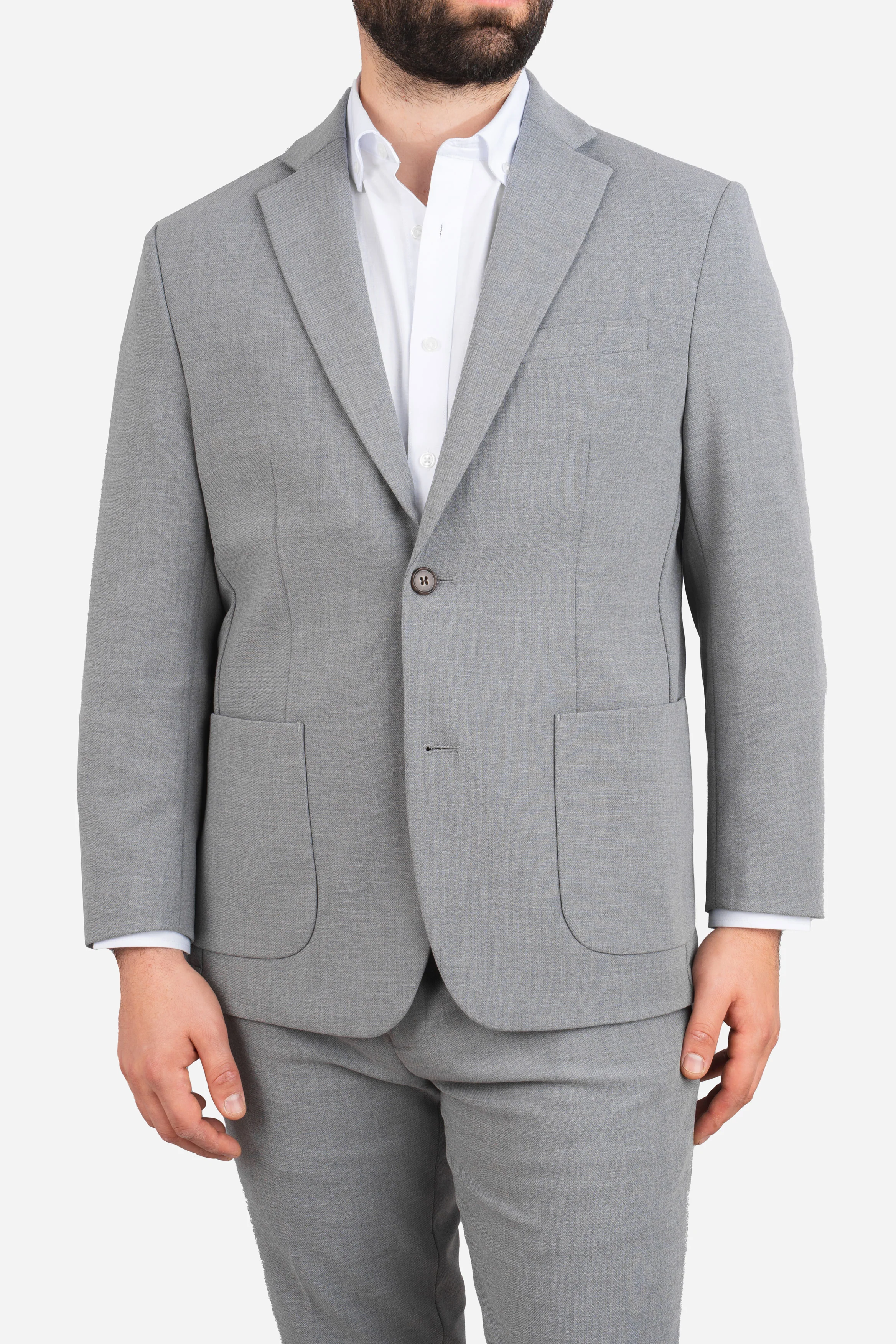FlexPro Suit Jacket Gray - Image 3