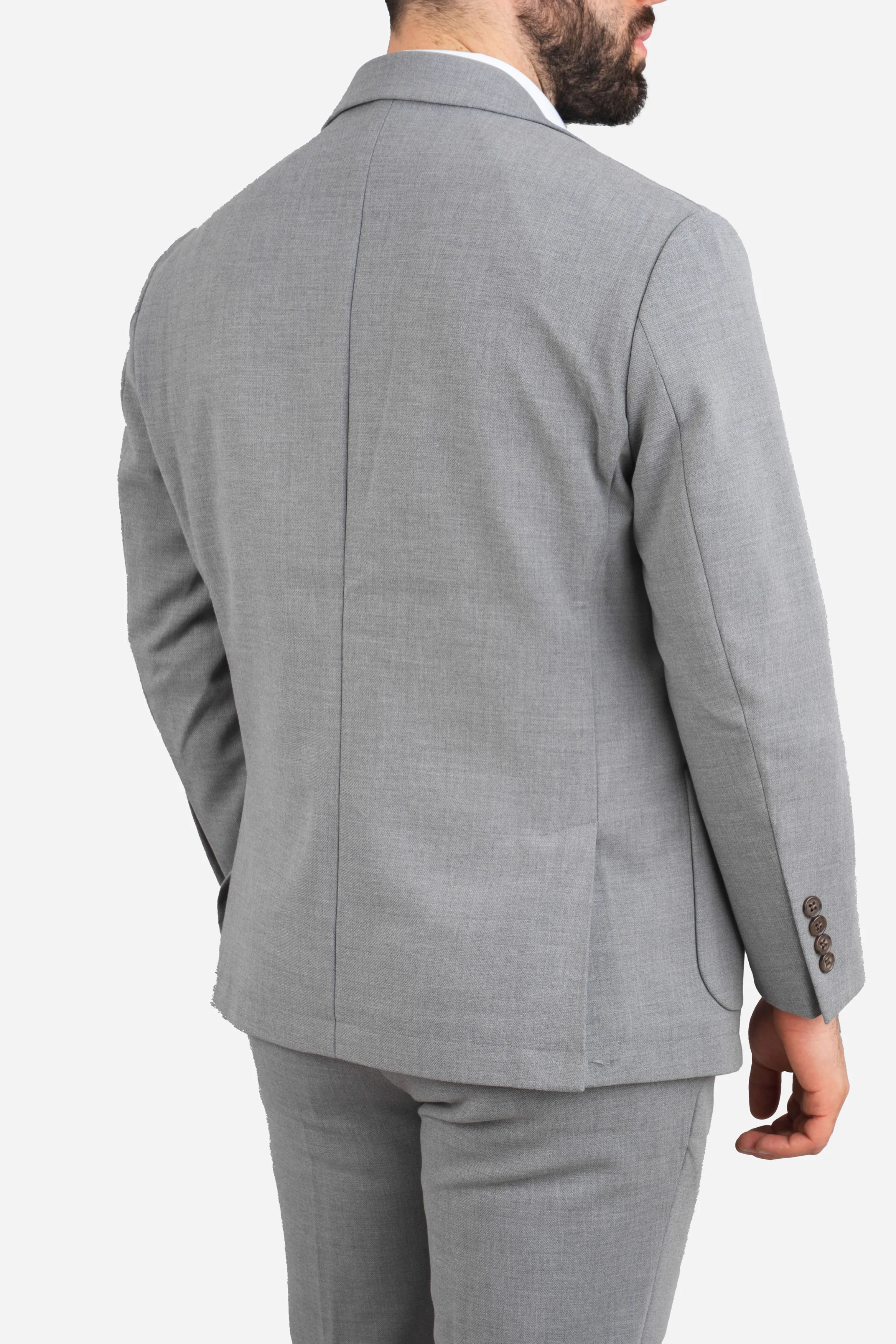 FlexPro Suit Jacket Gray - Image 5