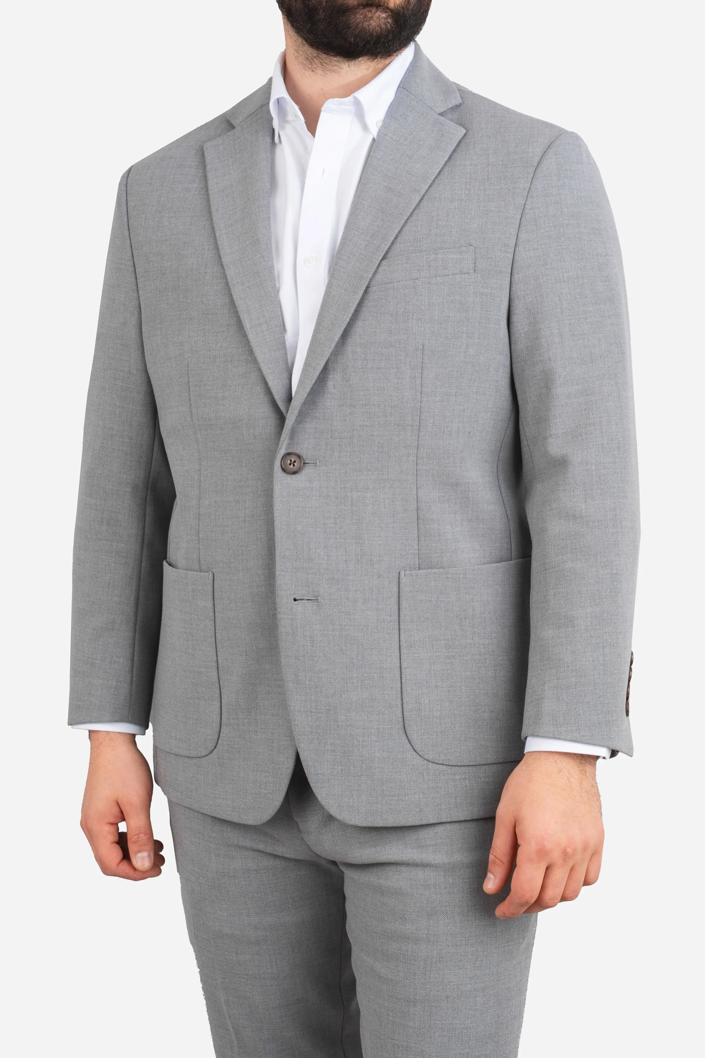 FlexPro Suit Jacket Gray - Image 6