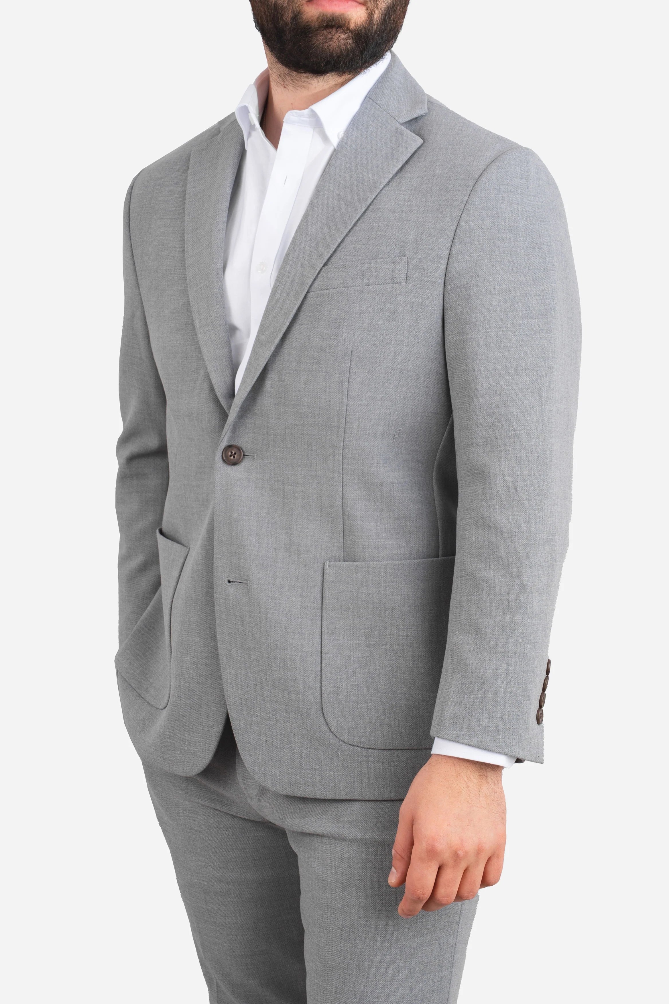 FlexPro Suit Jacket Gray - Image 7