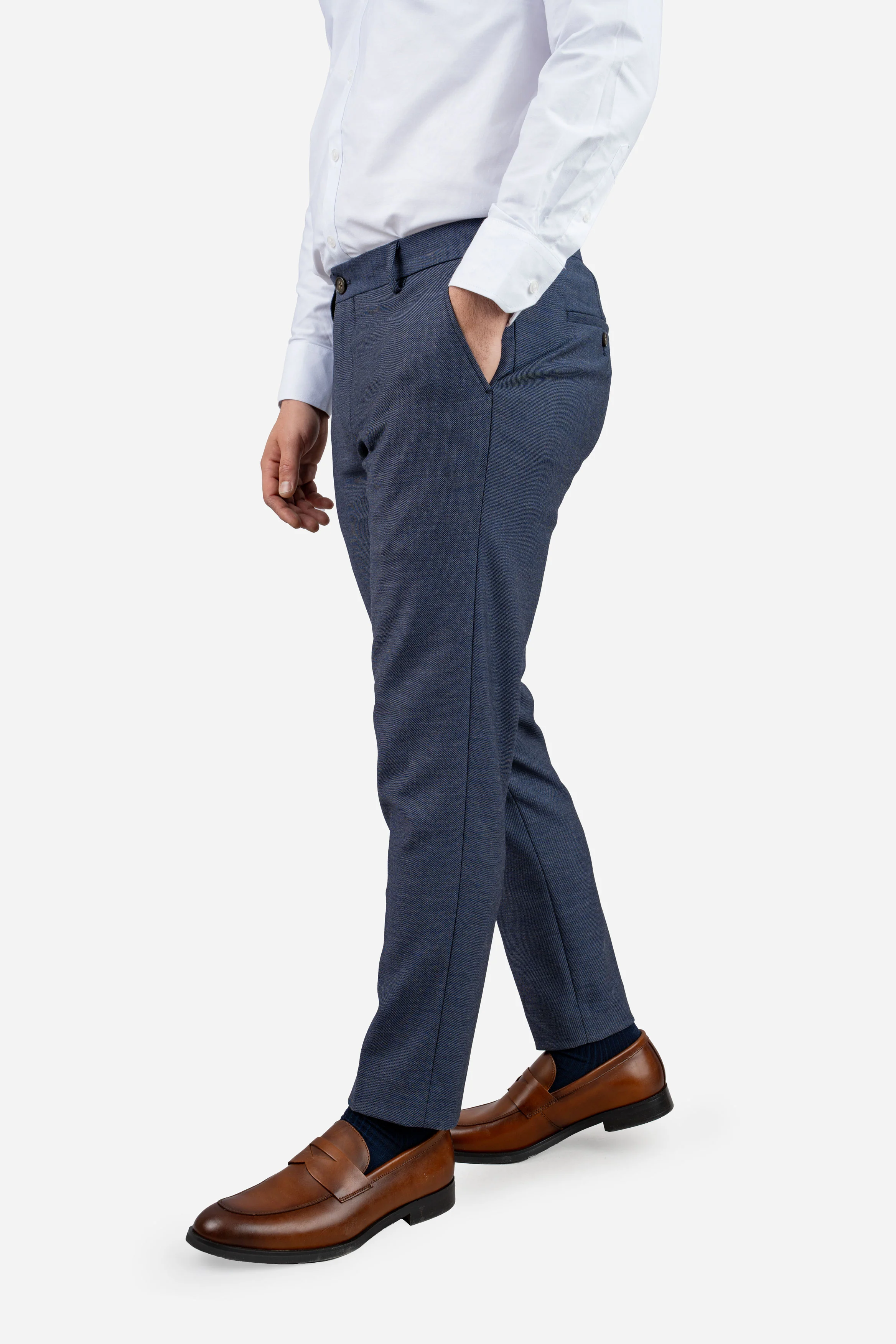 FlexPro Suit Pants Blue - Image 5