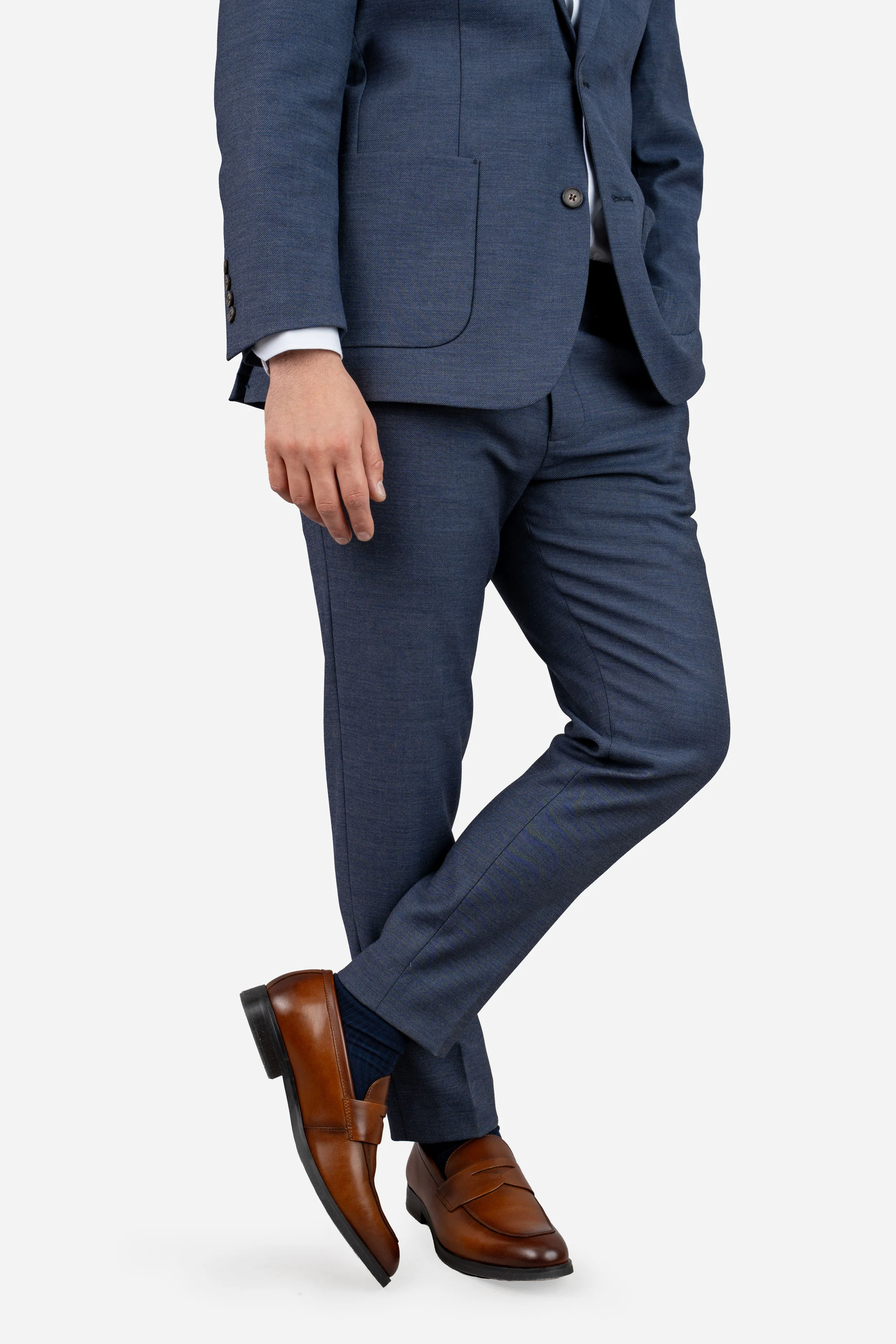 FlexPro Suit Pants Blue - Image 7