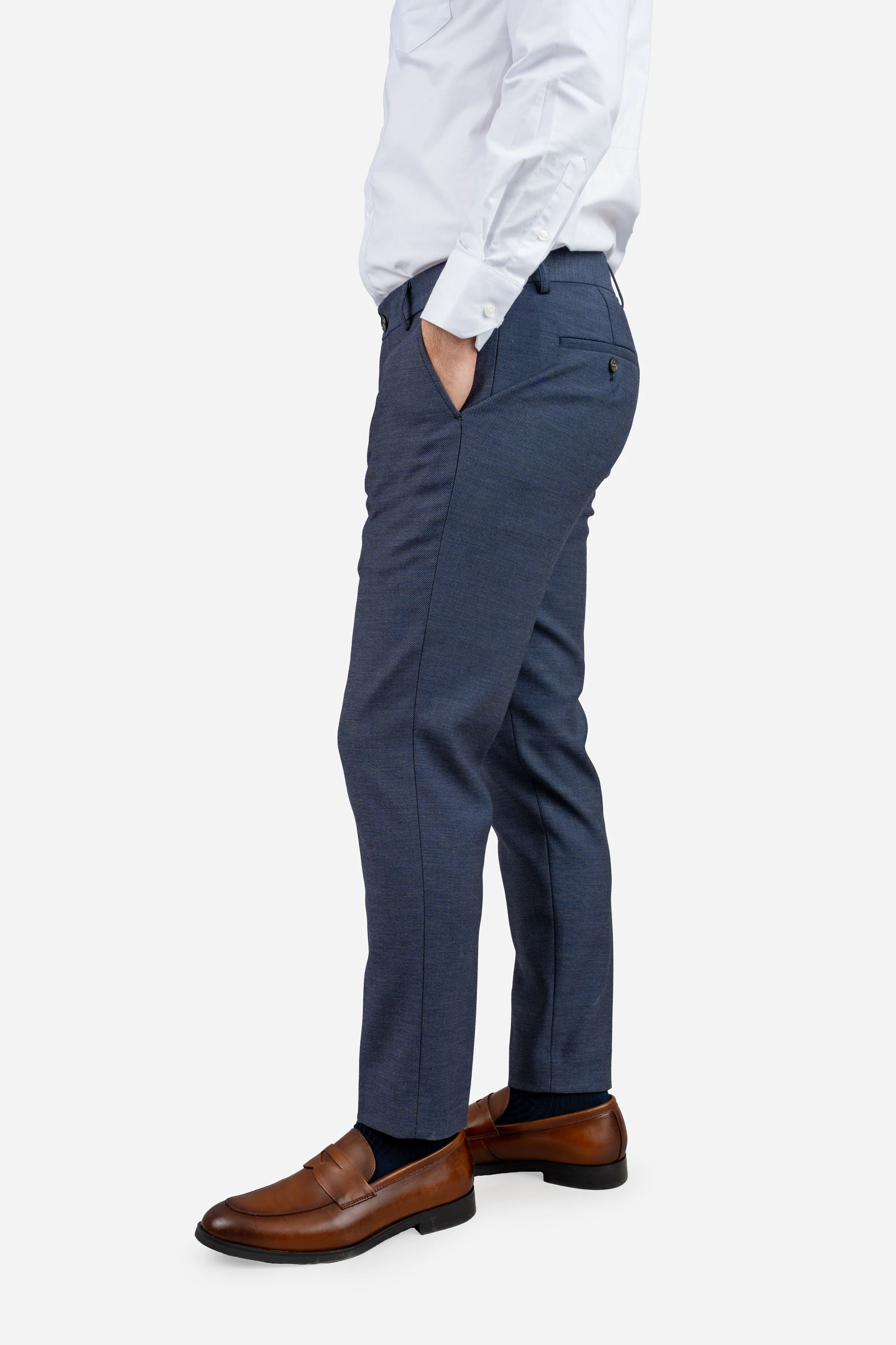 FlexPro Suit Pants Blue - Image 8