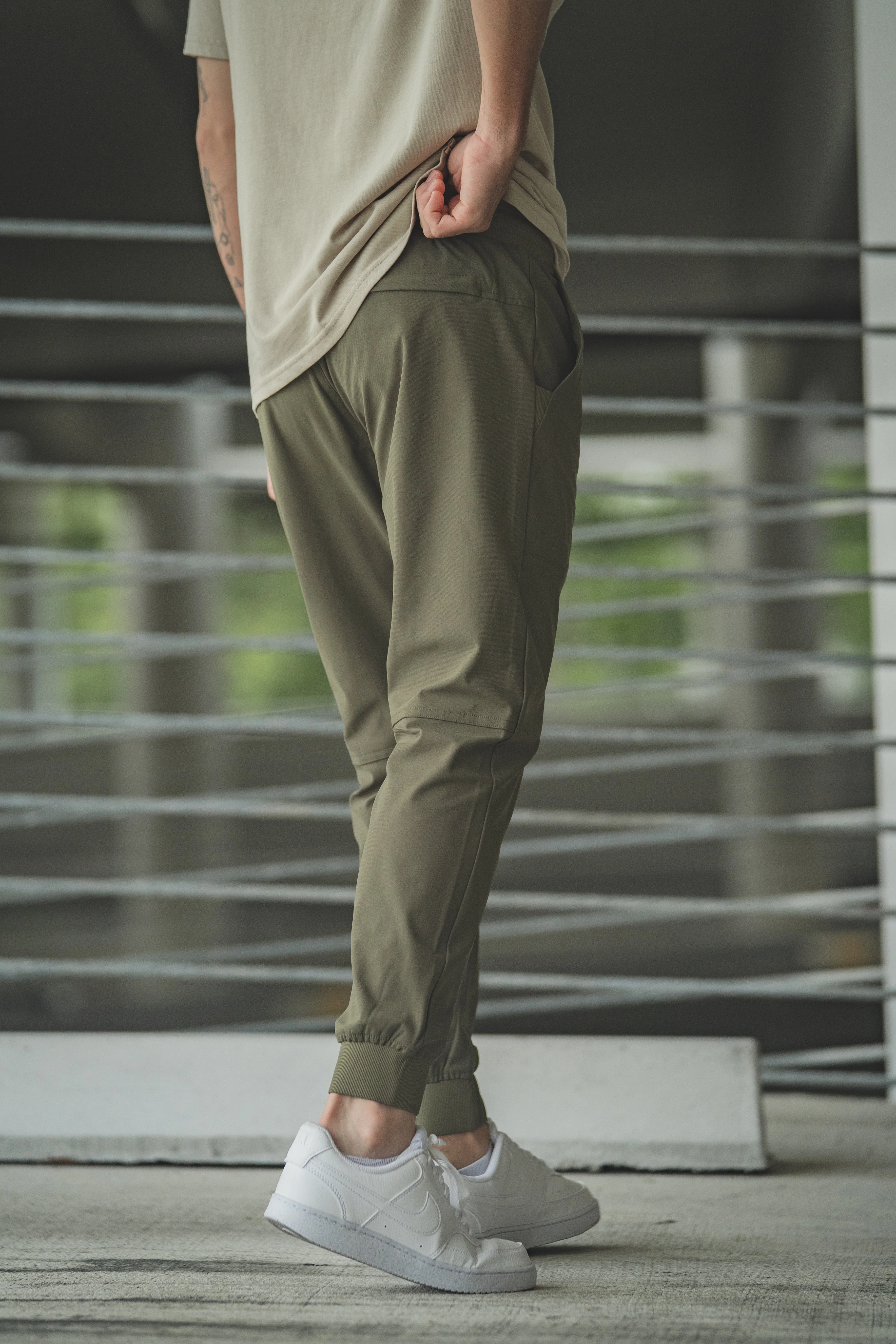 Pace Performance Jogger Olive - Image 20
