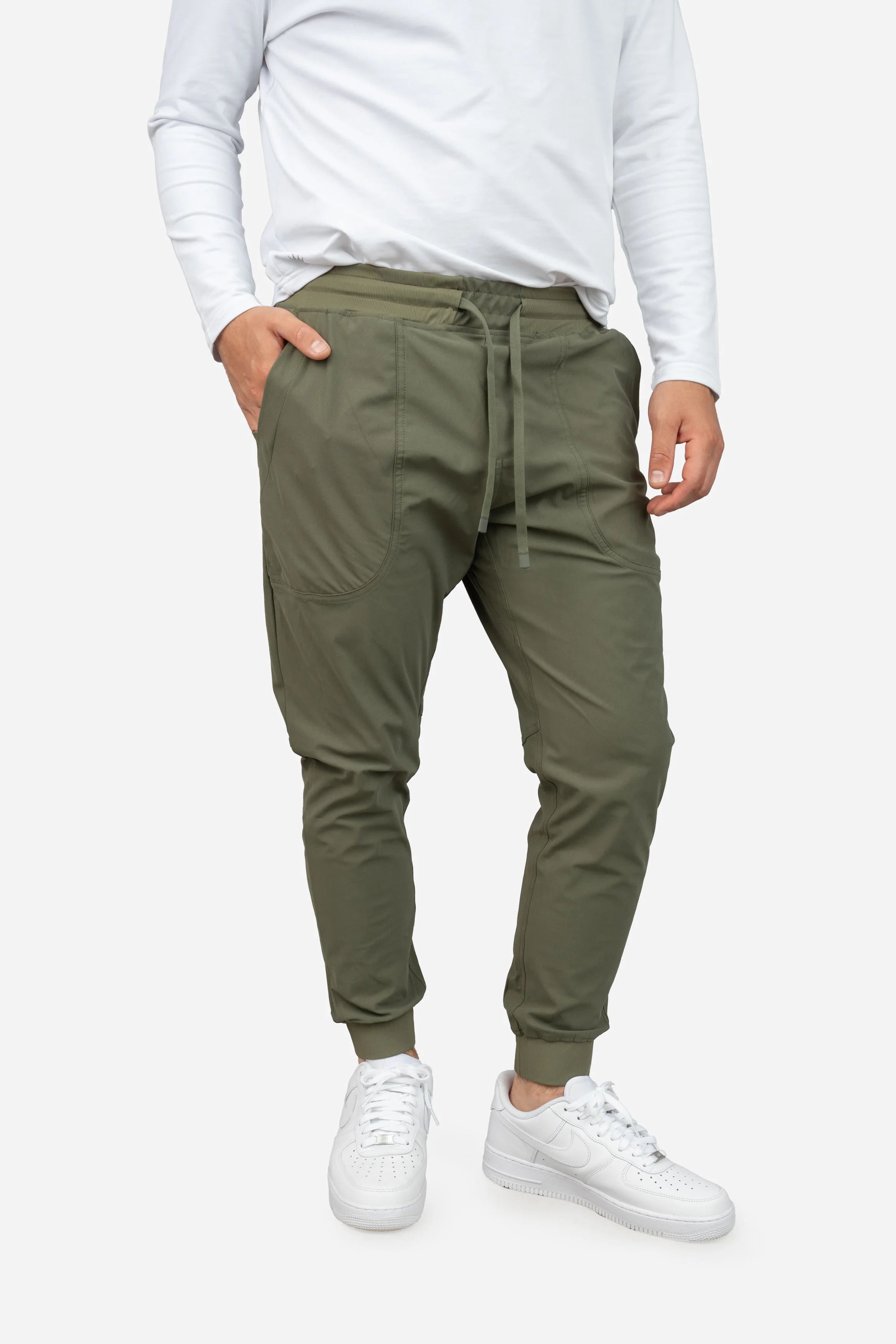 Pace Performance Jogger Olive - Image 9