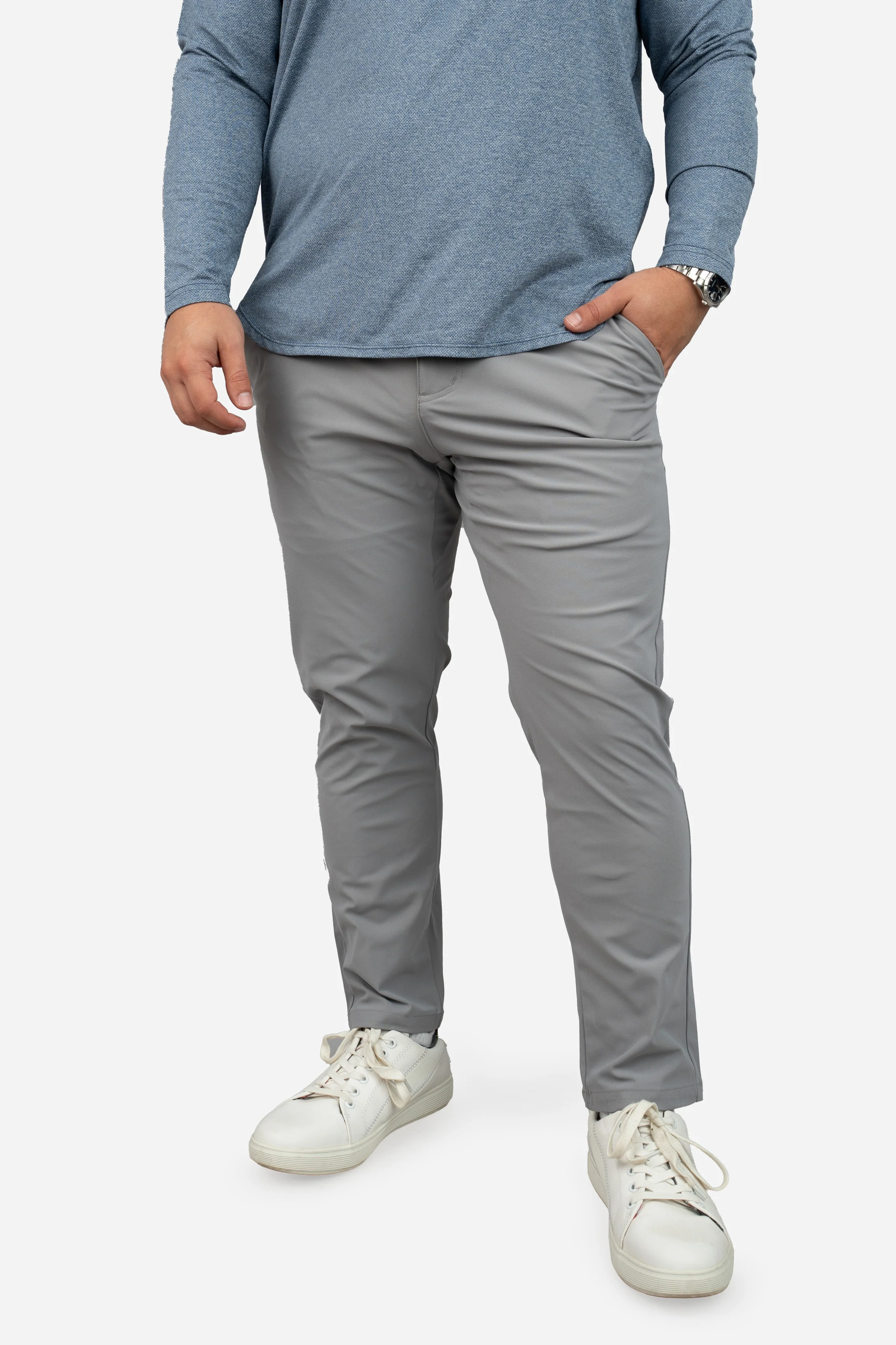 Pace Performance Pants Gray - Image 11