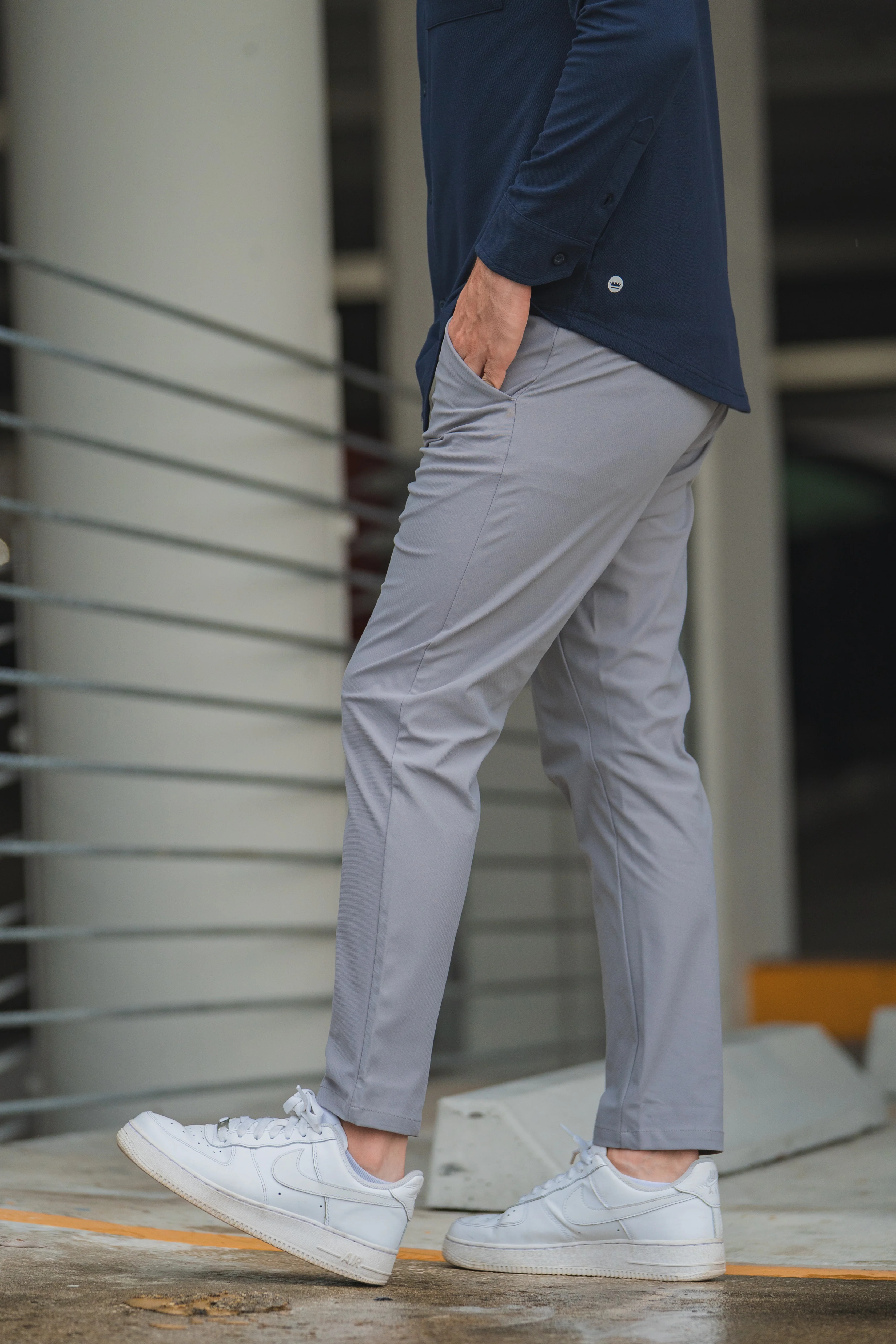 Pace Performance Pants Gray - Image 2