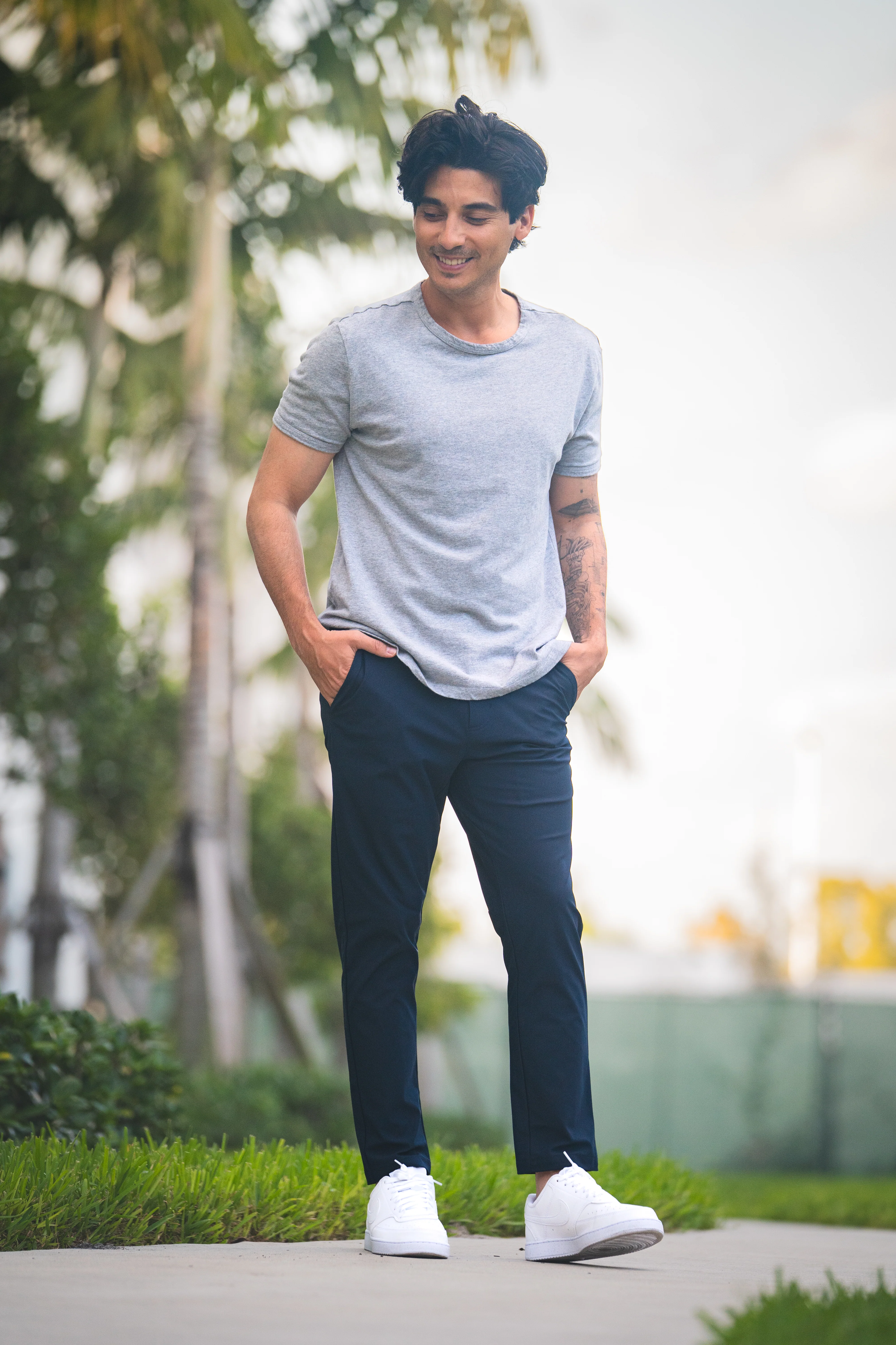 Pace Performance Pants Navy - Image 3