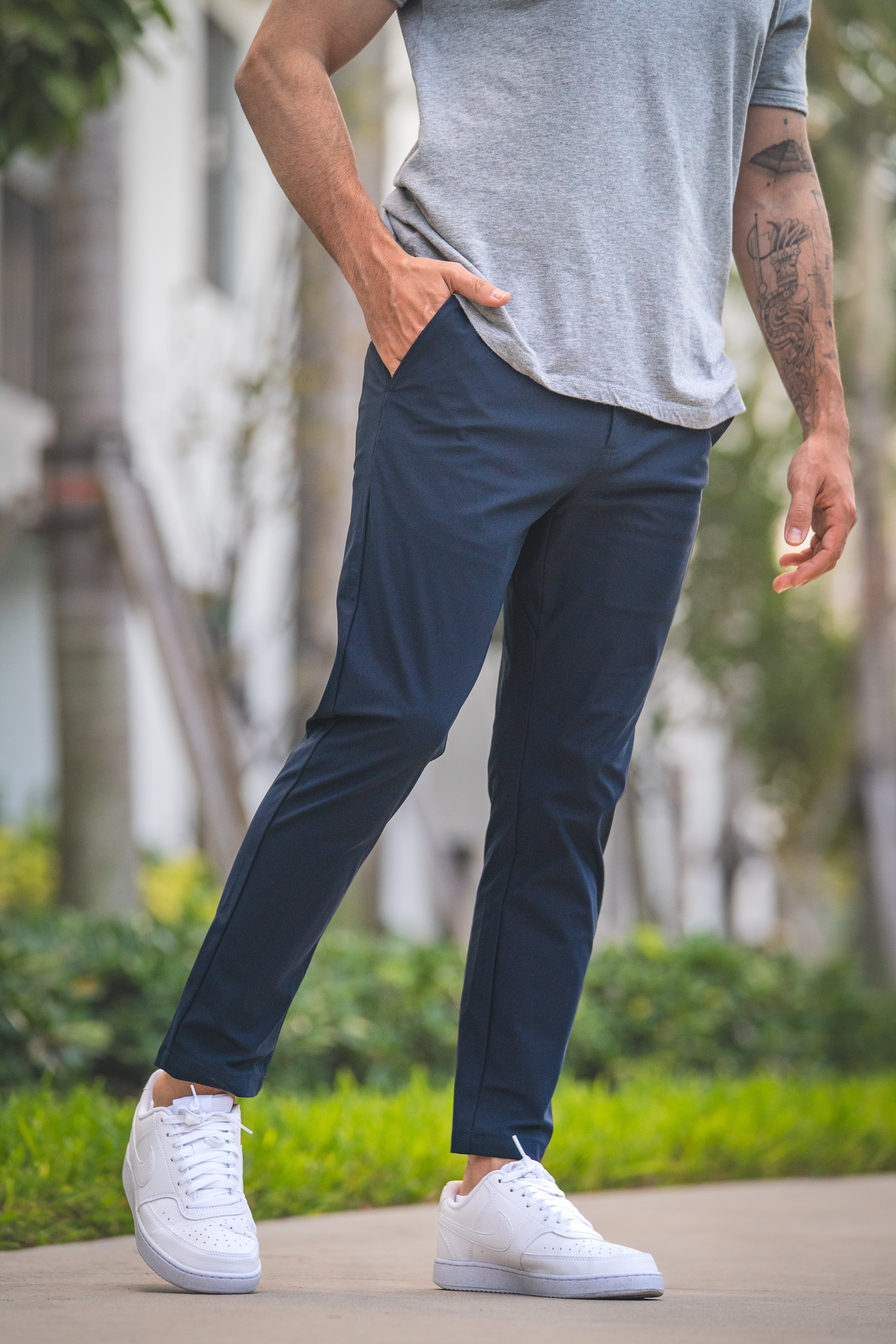 Pace Performance Pants Navy - Image 4