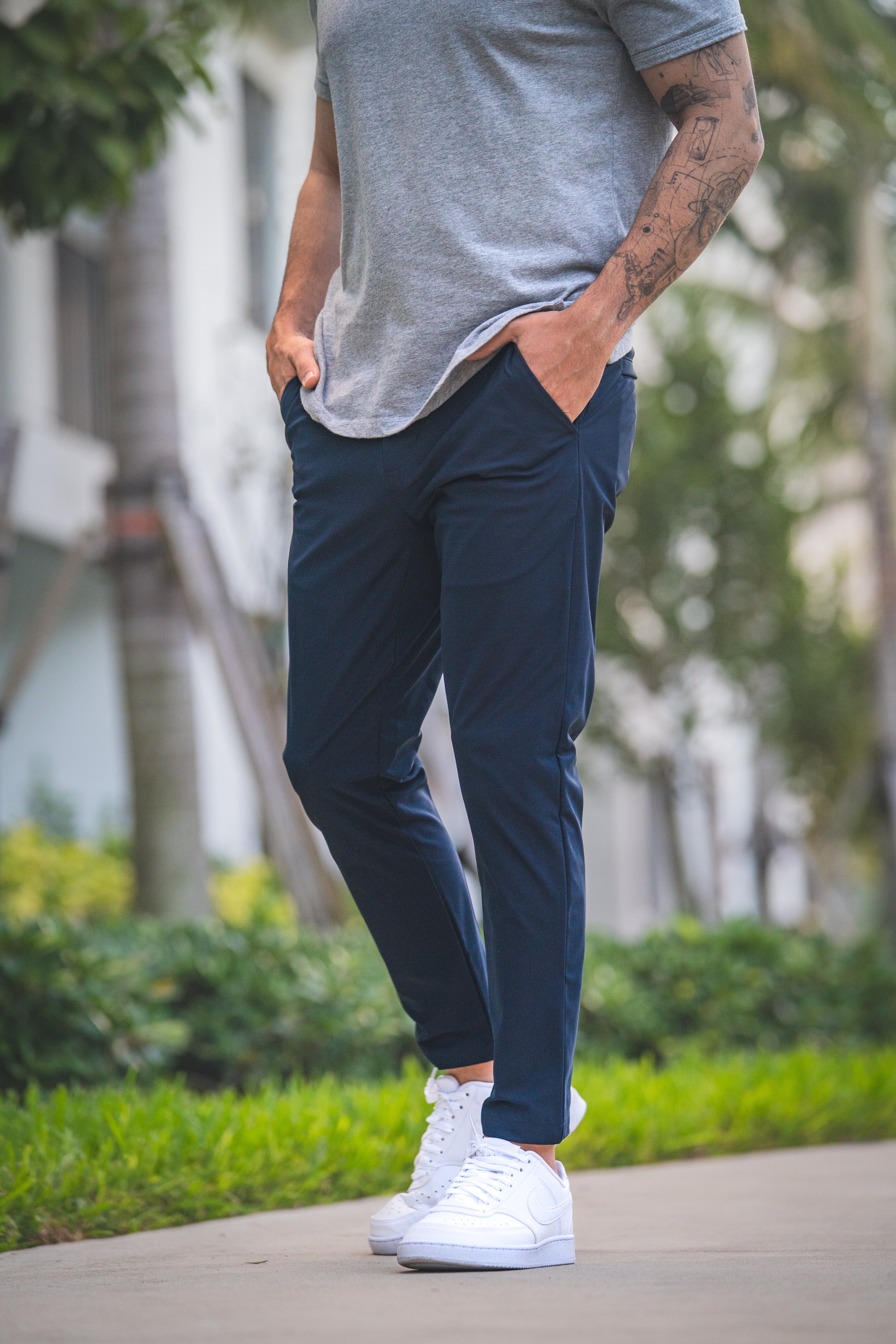 Pace Performance Pants Navy - Image 6