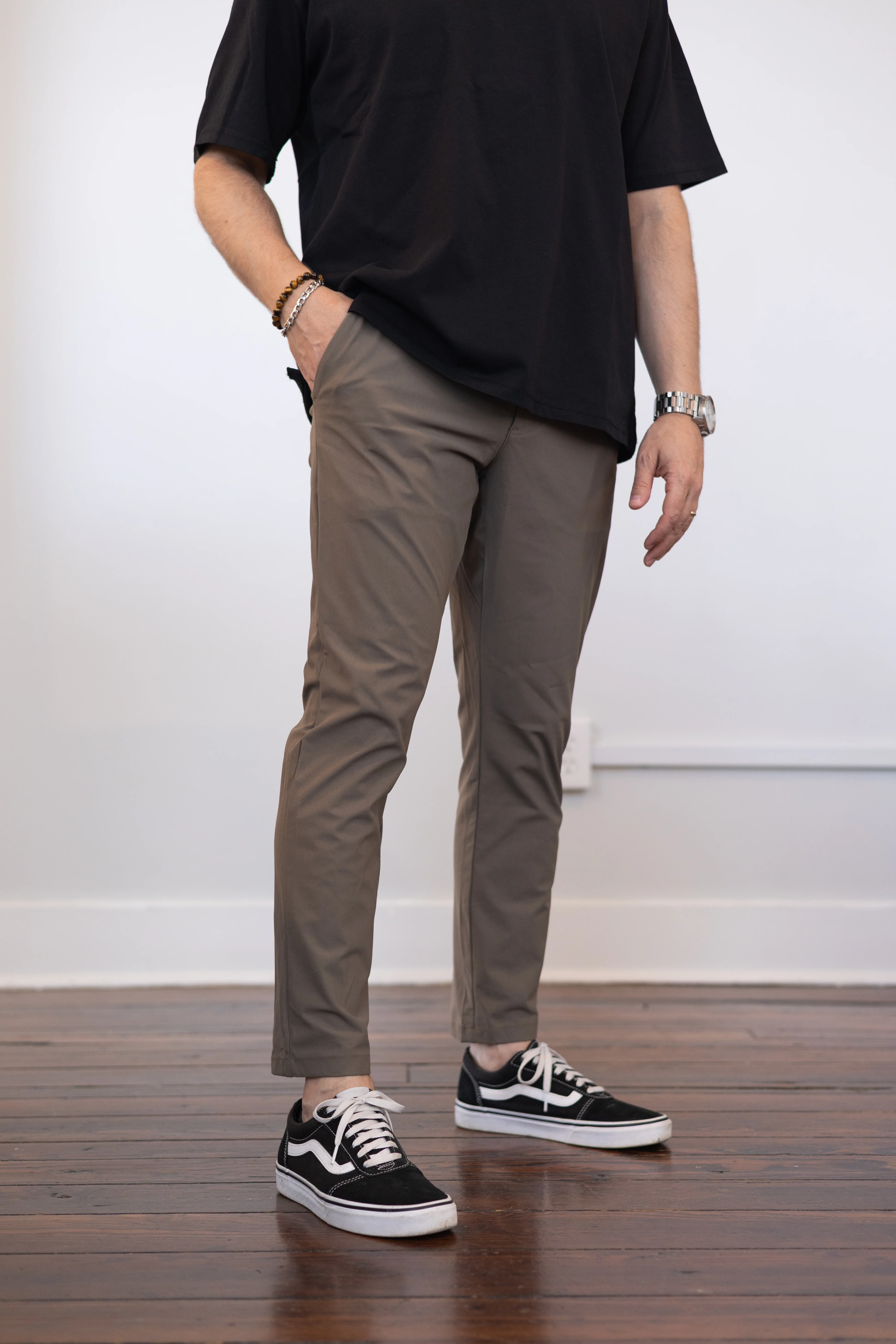 Pace Performance Pants Taupe - Image 11