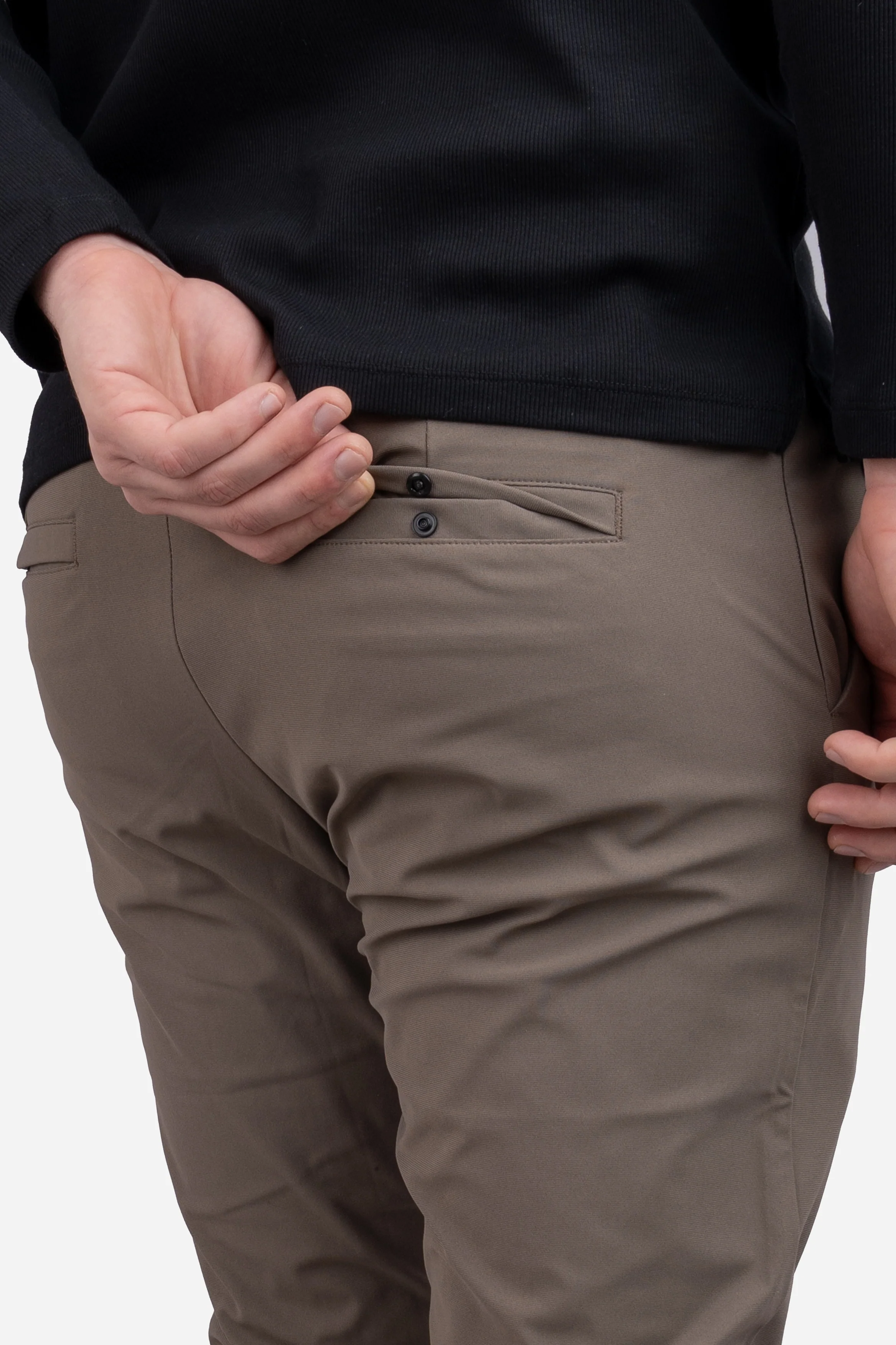 Pace Performance Pants Taupe - Image 15