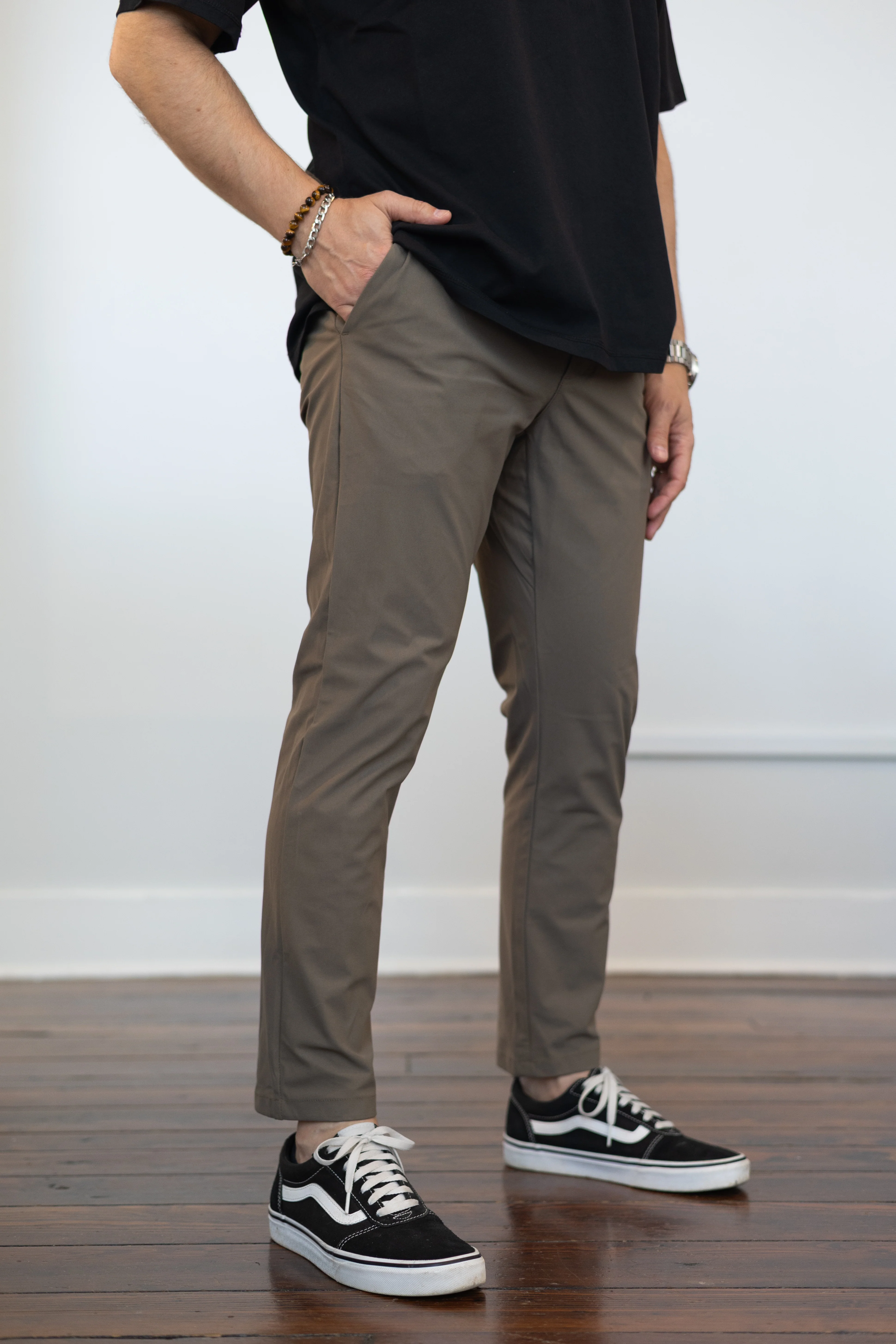 Pace Performance Pants Taupe - Image 9