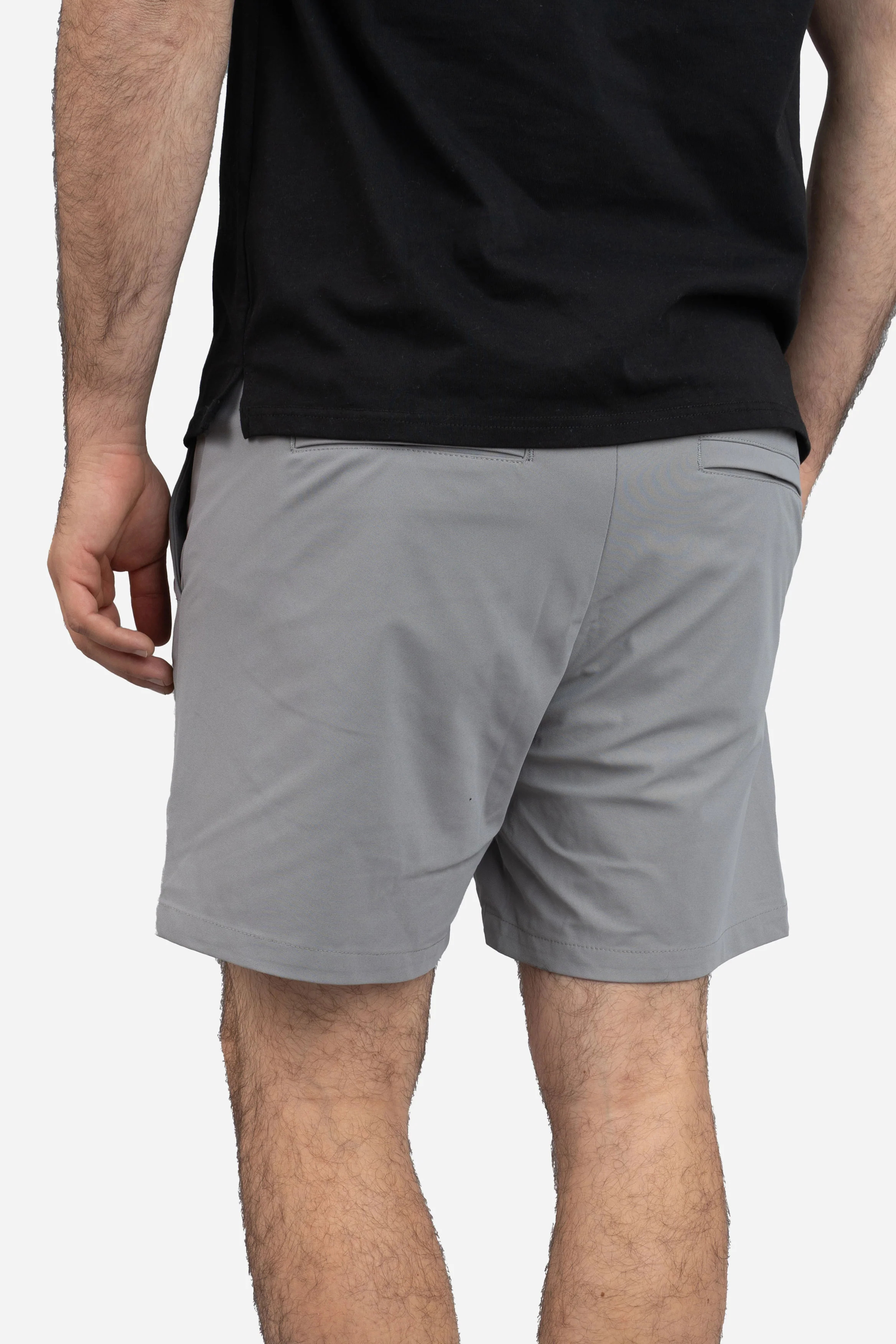 Pace Performance Shorts Gray - Image 3