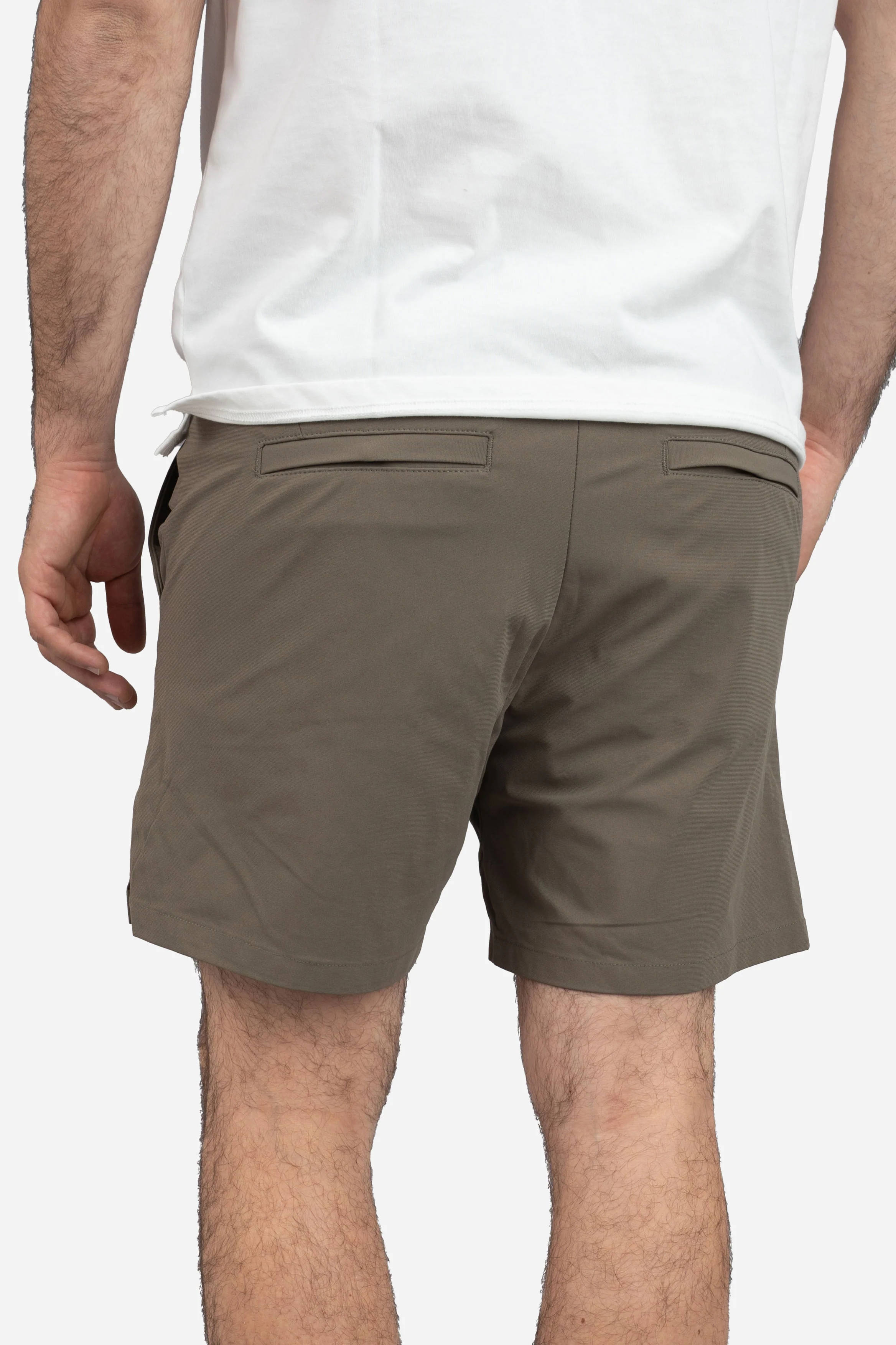 Pace Performance Shorts Taupe - Image 4