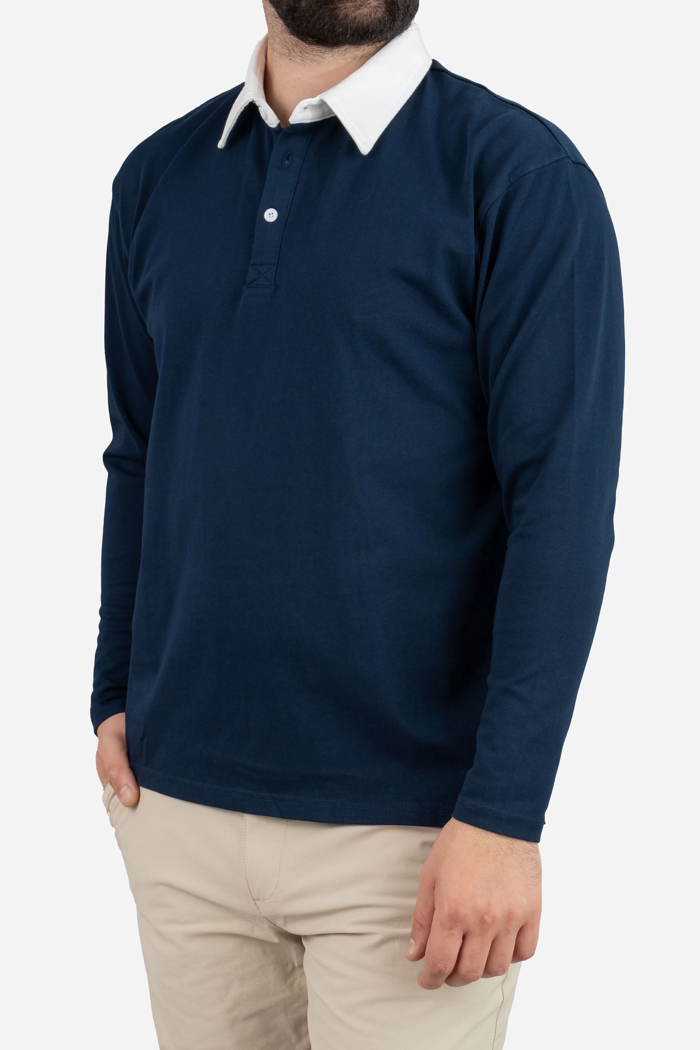 Rugby Polo Navy - Image 9