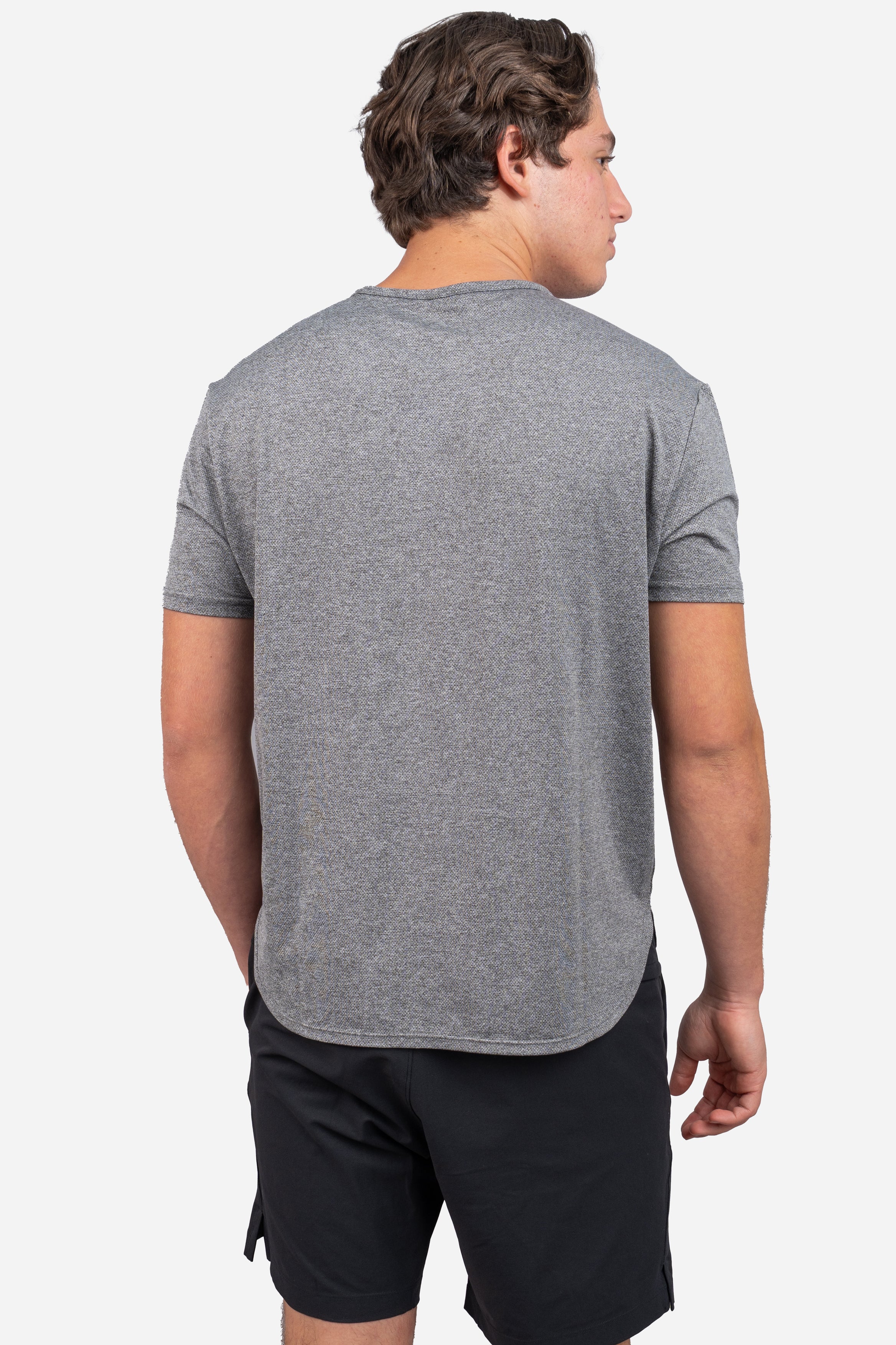 Running T-Shirt Charcoal - Image 7