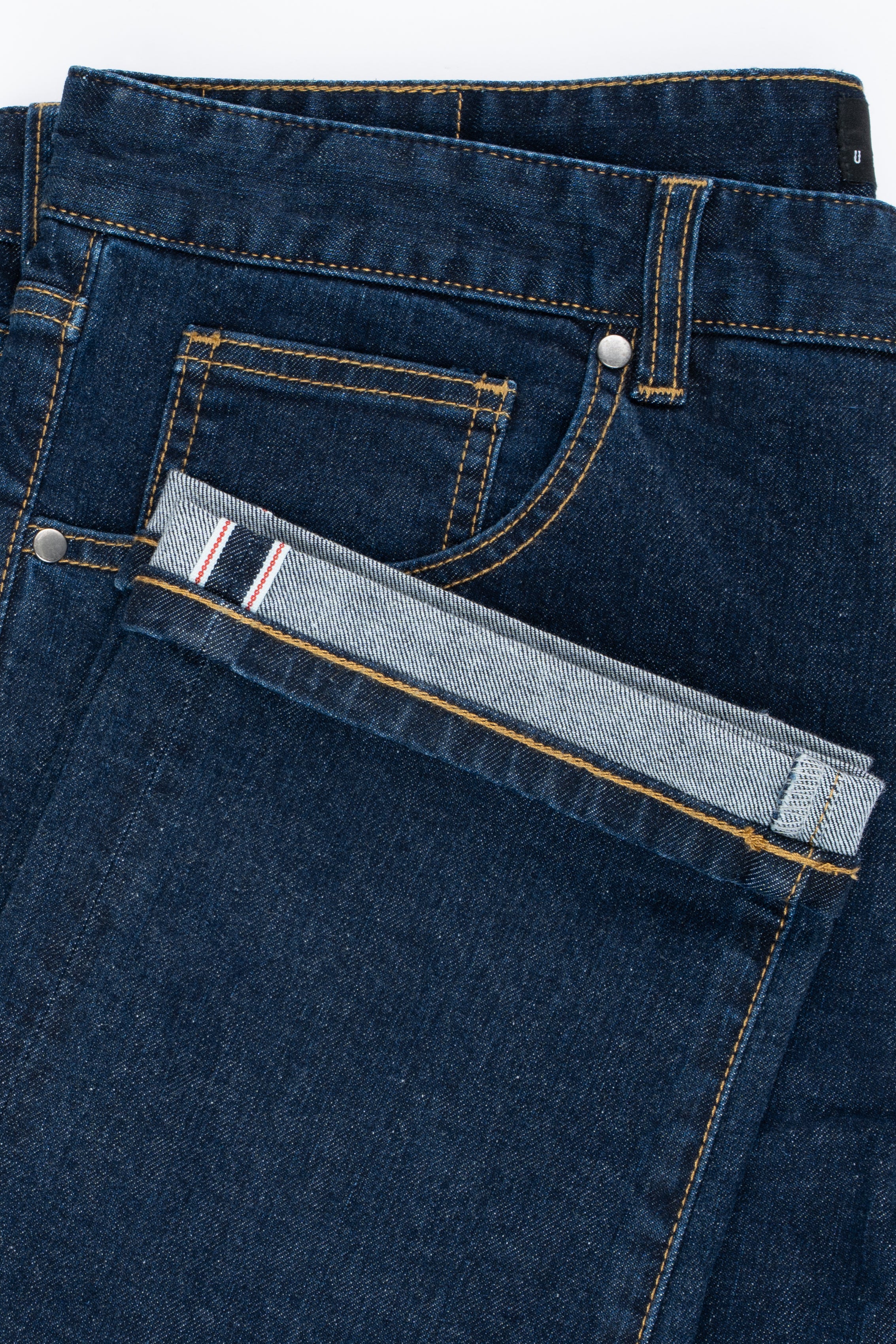 Selvedge Jeans Medium Wash - Image 2