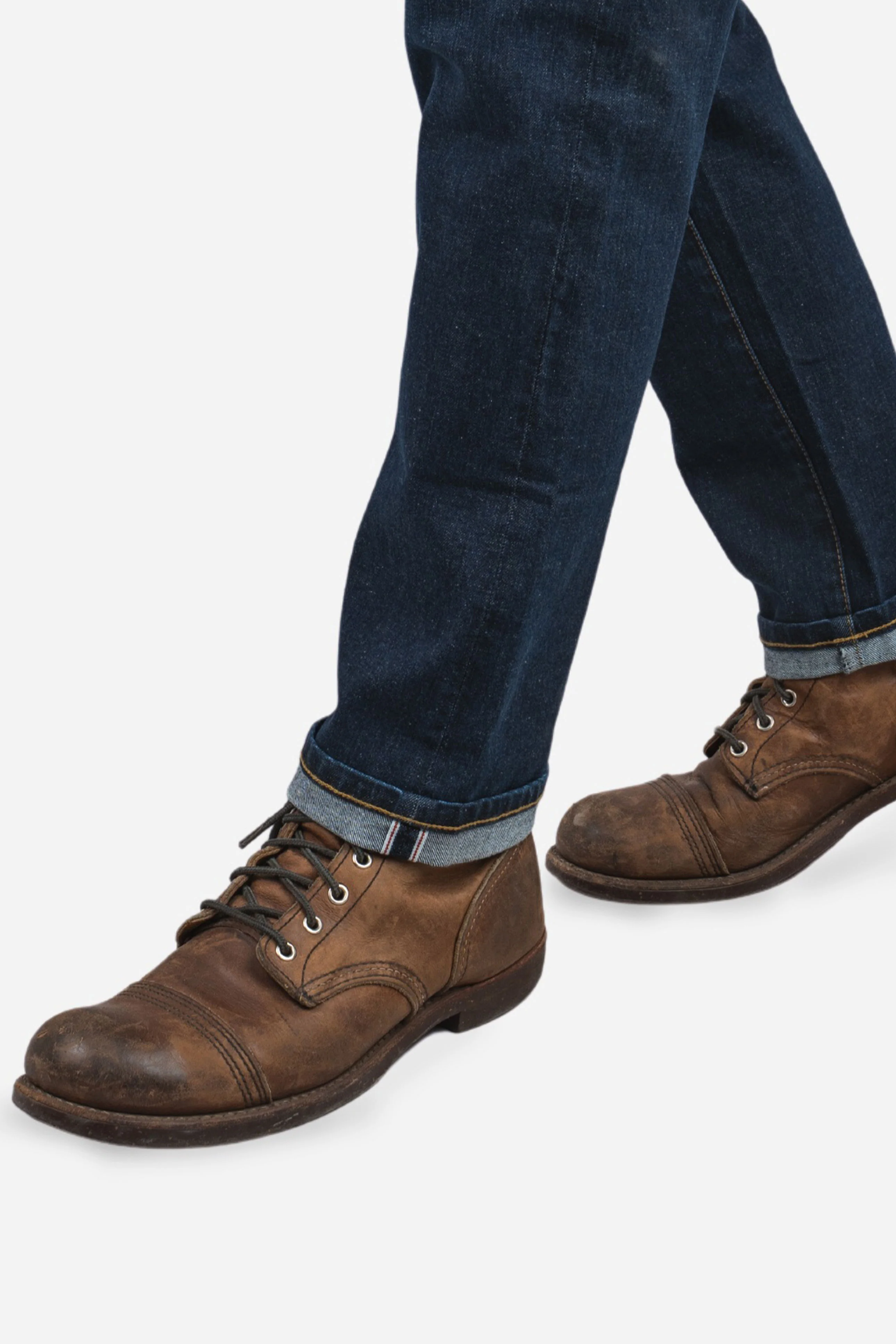 Selvedge Jeans Medium Wash - Image 6