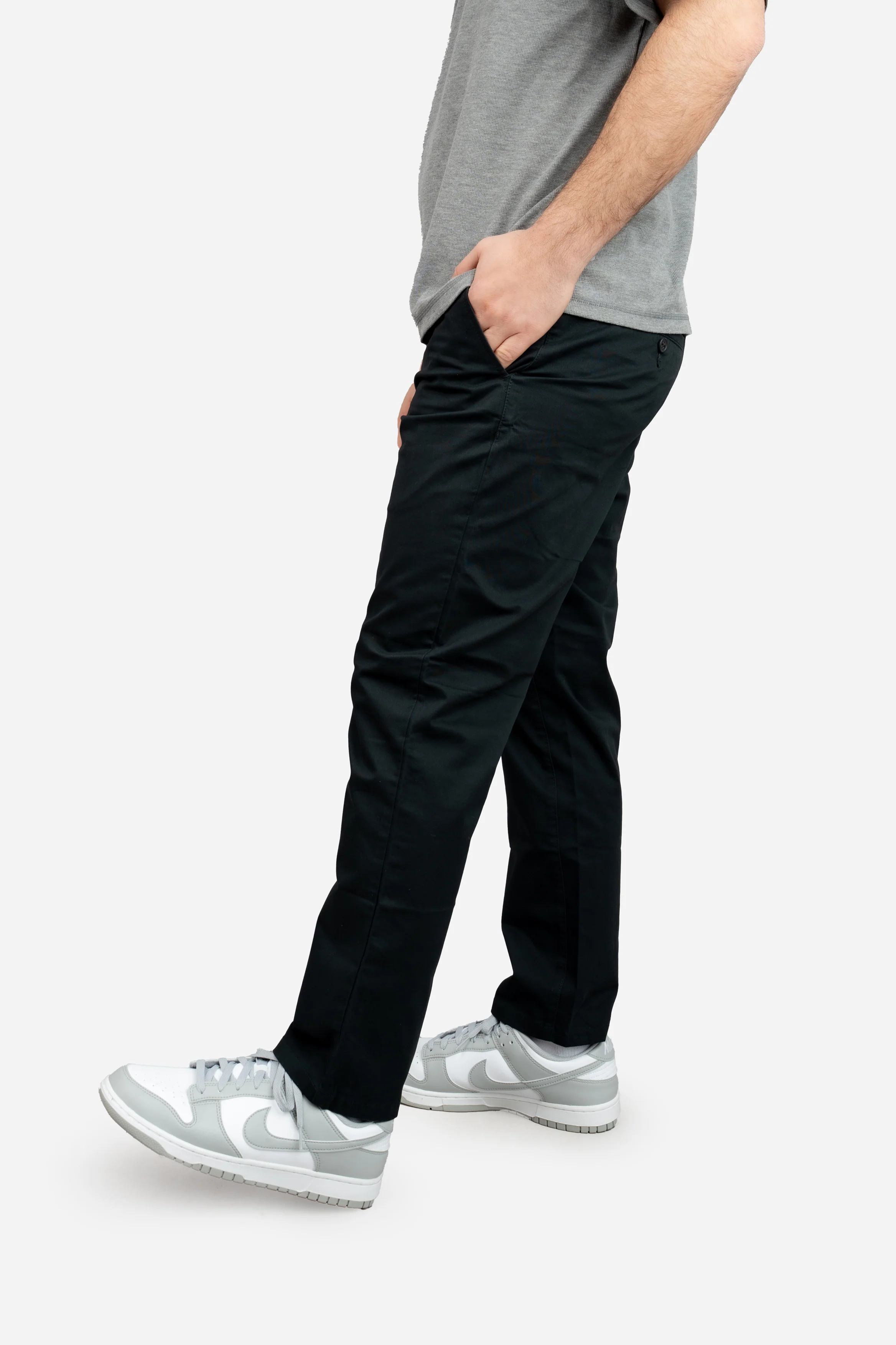 Straight Fit Core Stretch Chino Black - Image 7
