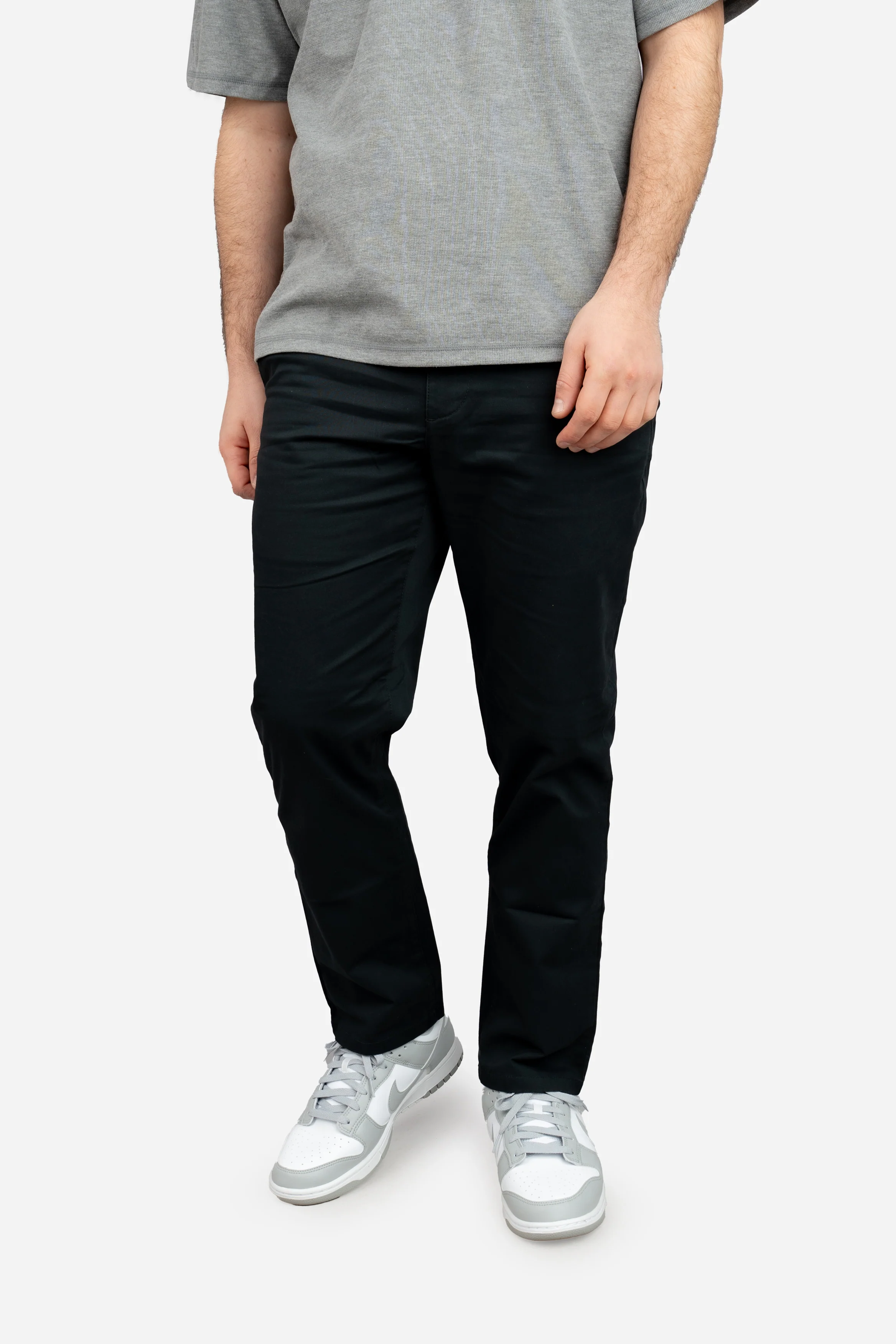 Straight Fit Core Stretch Chino Black - Image 8